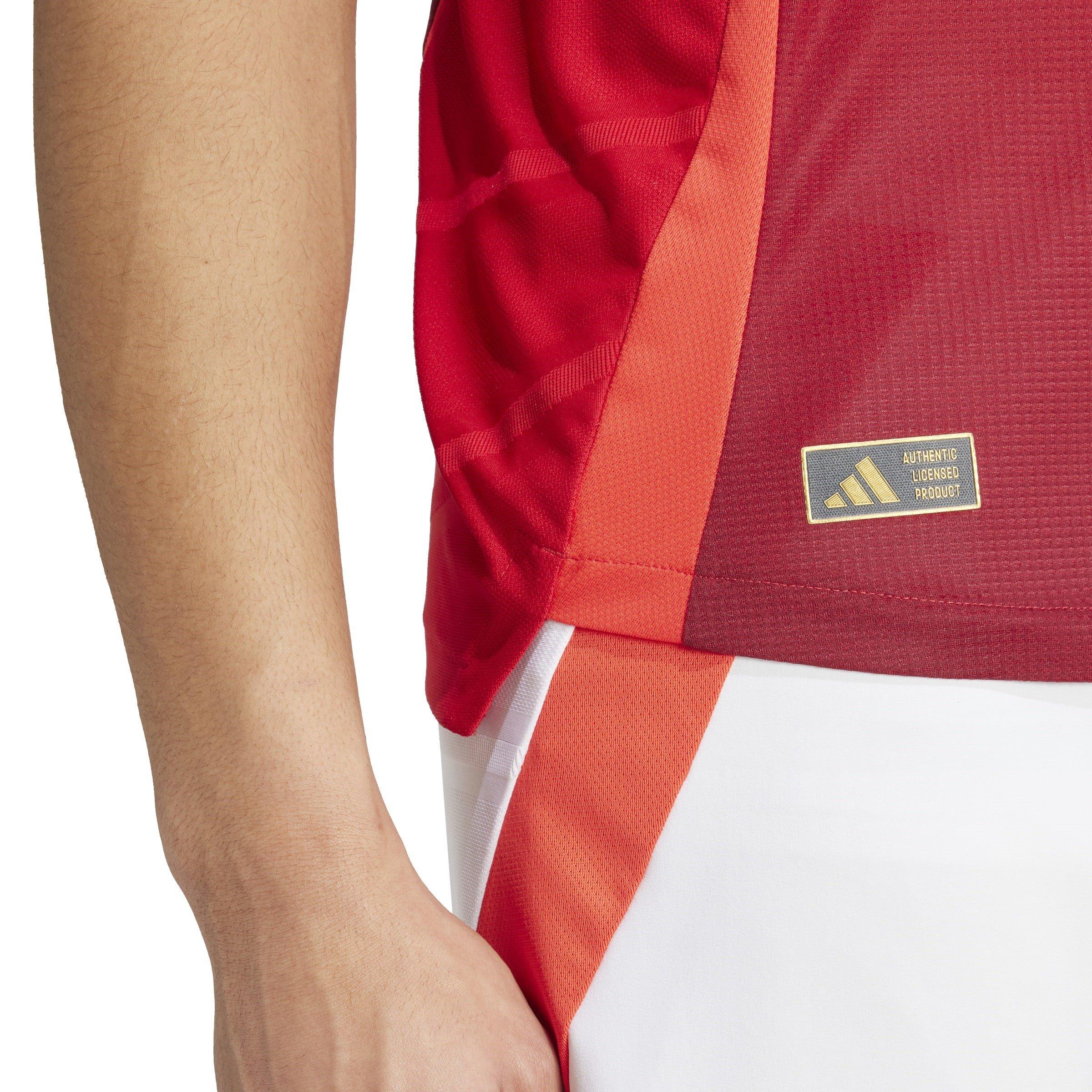 Rood - adidas - Manchester United Authentic Home Shirt 2024 2025 Adults - 7