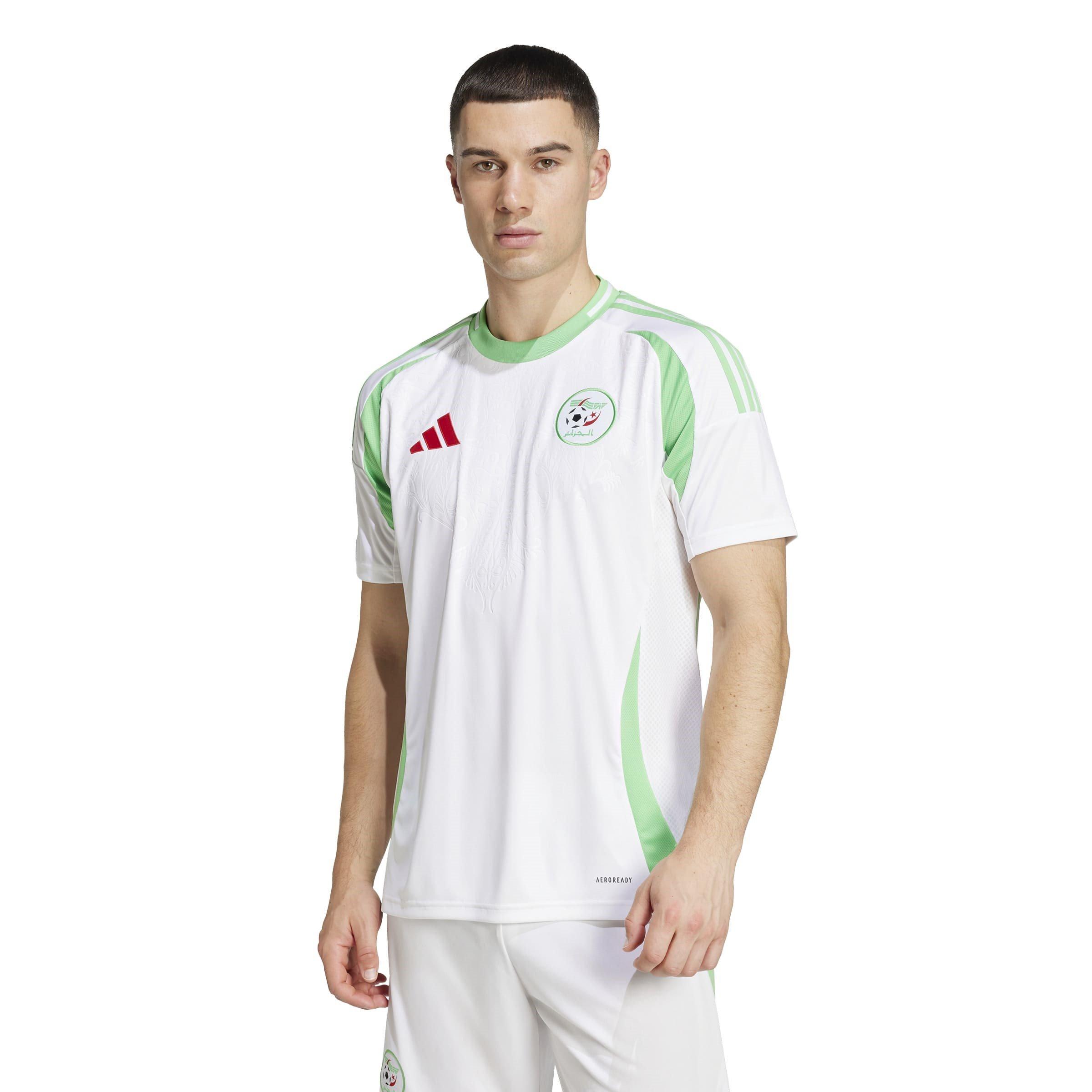 Wit - adidas - Algeria Home Shirt 2024 Adults - 3