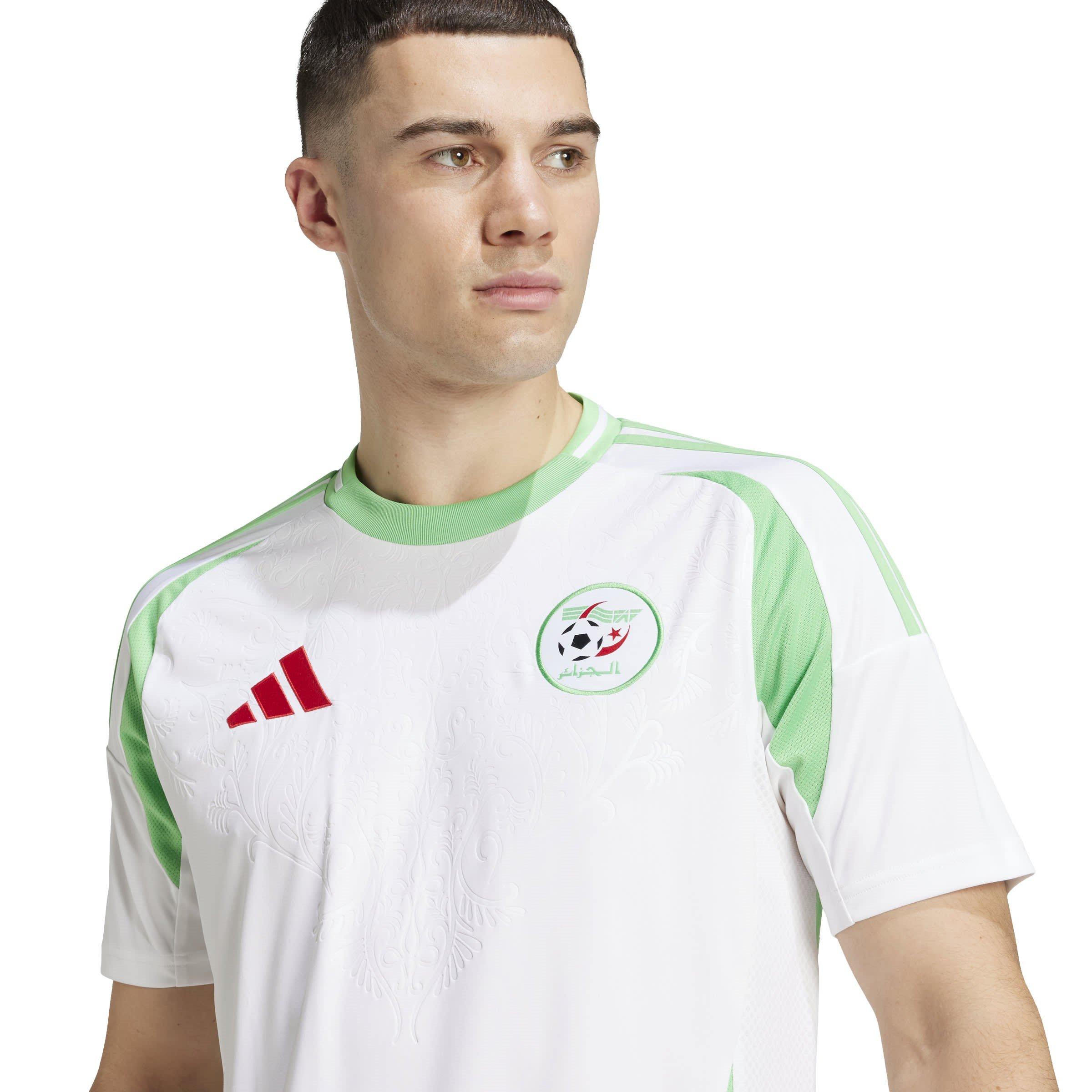 Wit - adidas - Algeria Home Shirt 2024 Adults - 6