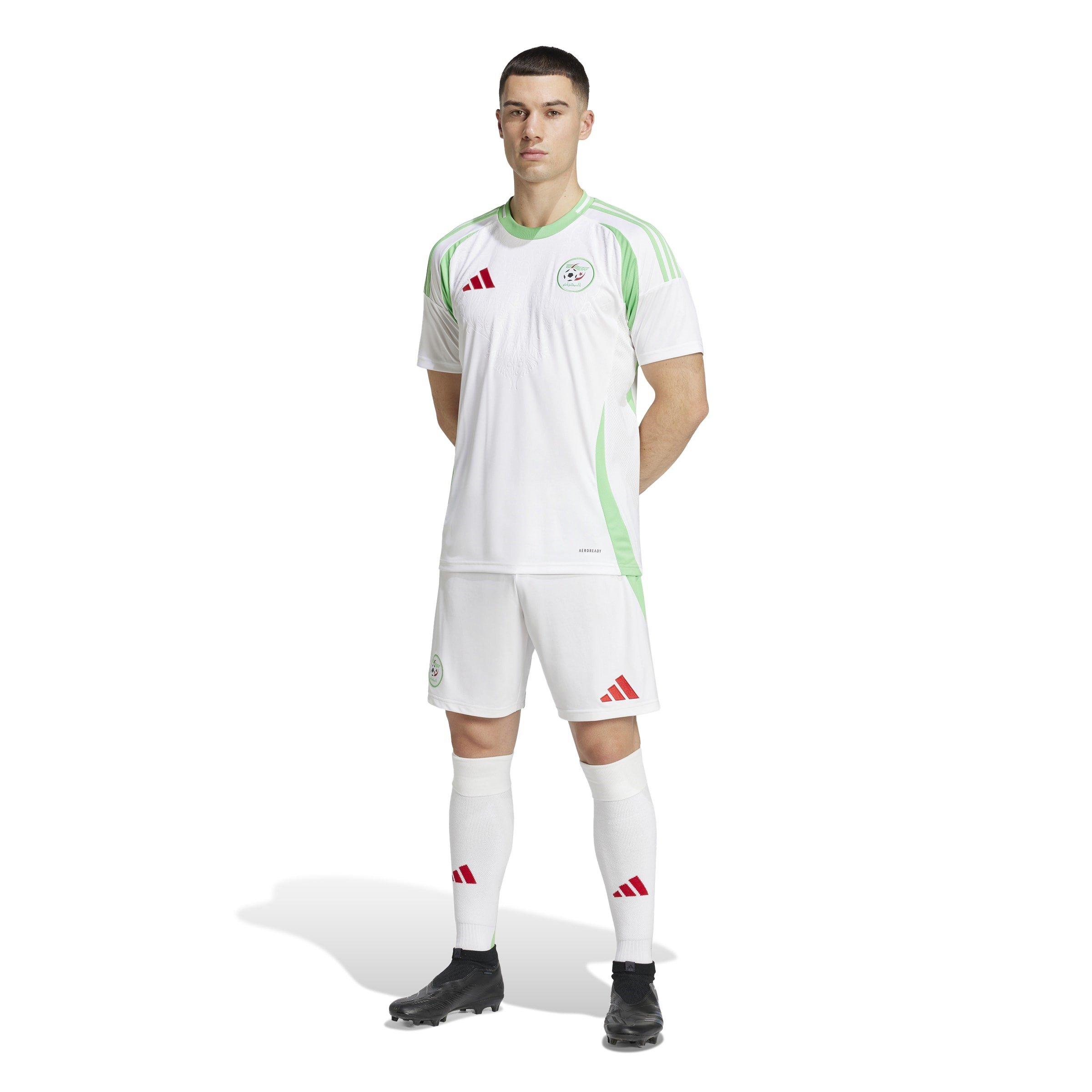 Wit - adidas - Algeria Home Shirt 2024 Adults - 8