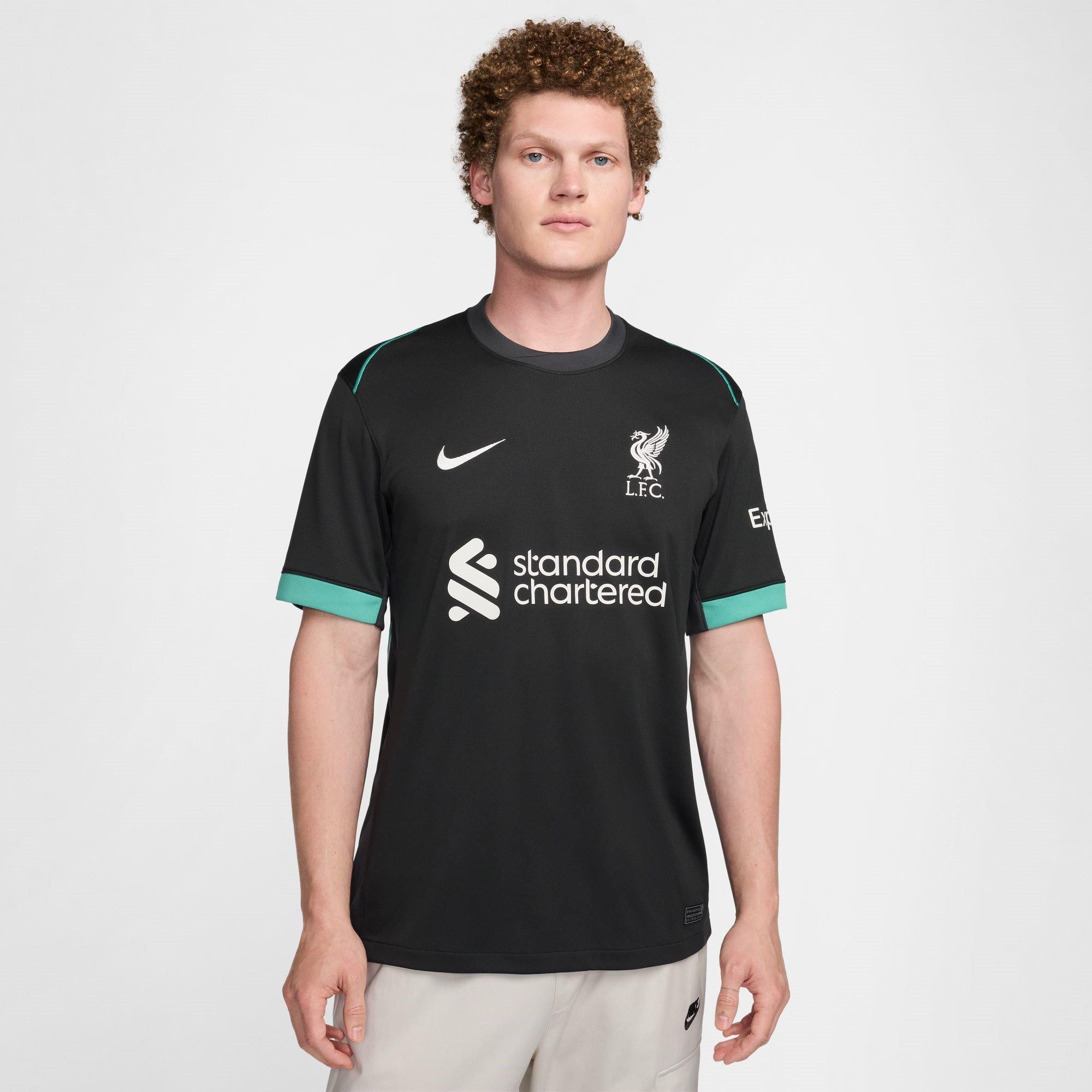 Verde azulado - Nike - Liverpool Away Shirt 2024 2025 Adults - 3