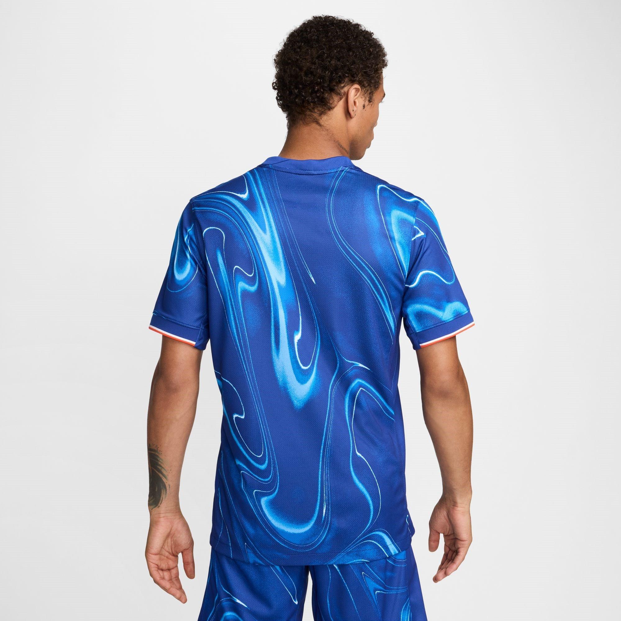 Blu - Nike - Chelsea Home Shirt 2024 2025 Adults - 4