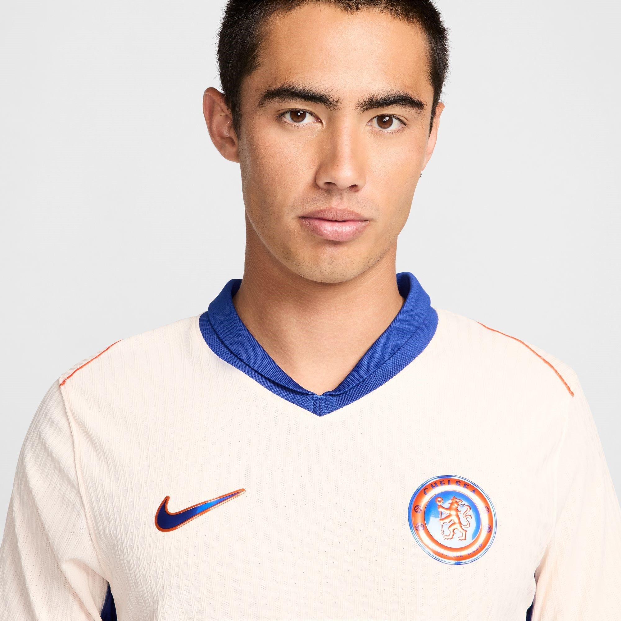 Grey - Nike - Chelsea Authentic Away Shirt 2024 2025 Adults - 5