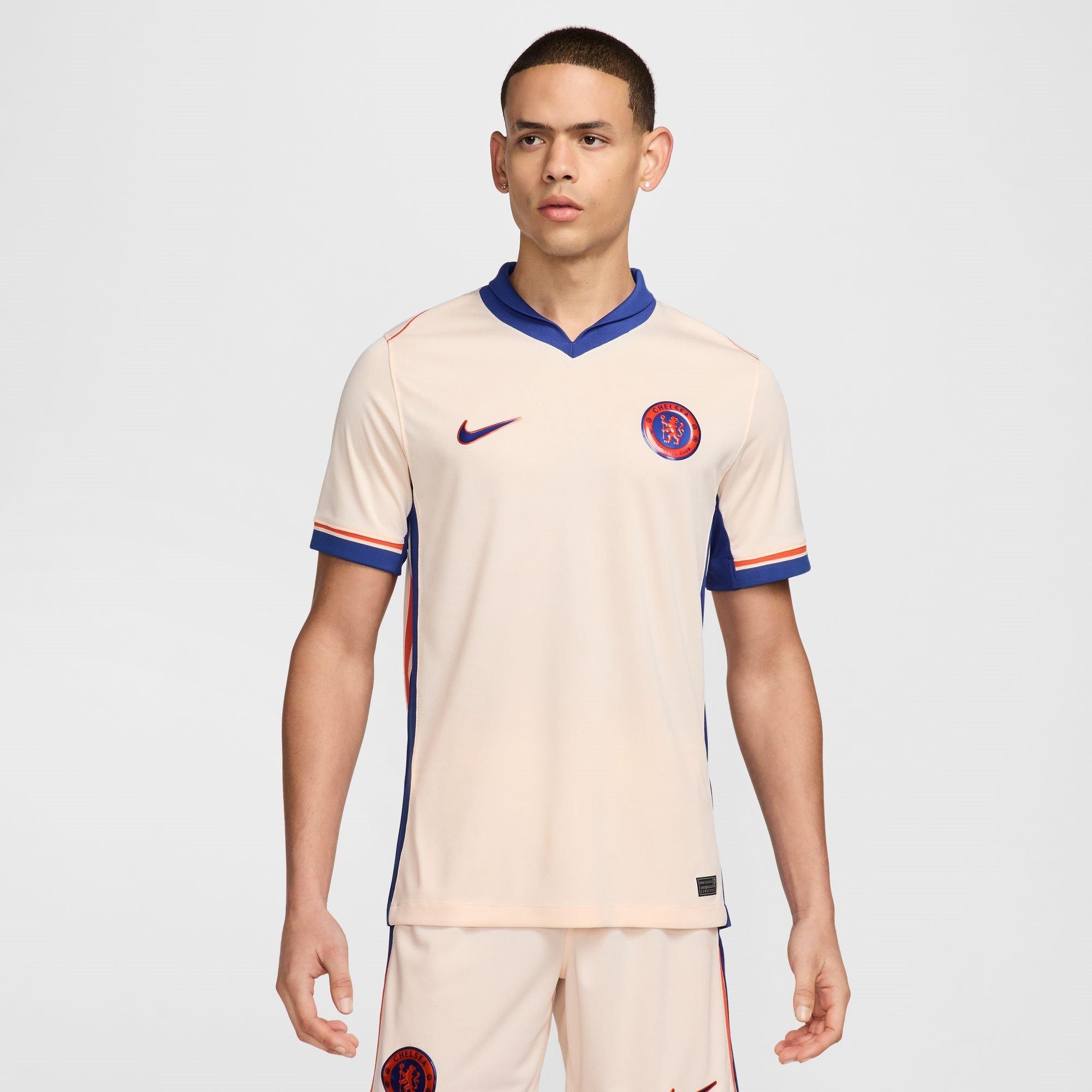 Cream/Orange - Nike - Chelsea Away Shirt 2024 2025 Adults - 3