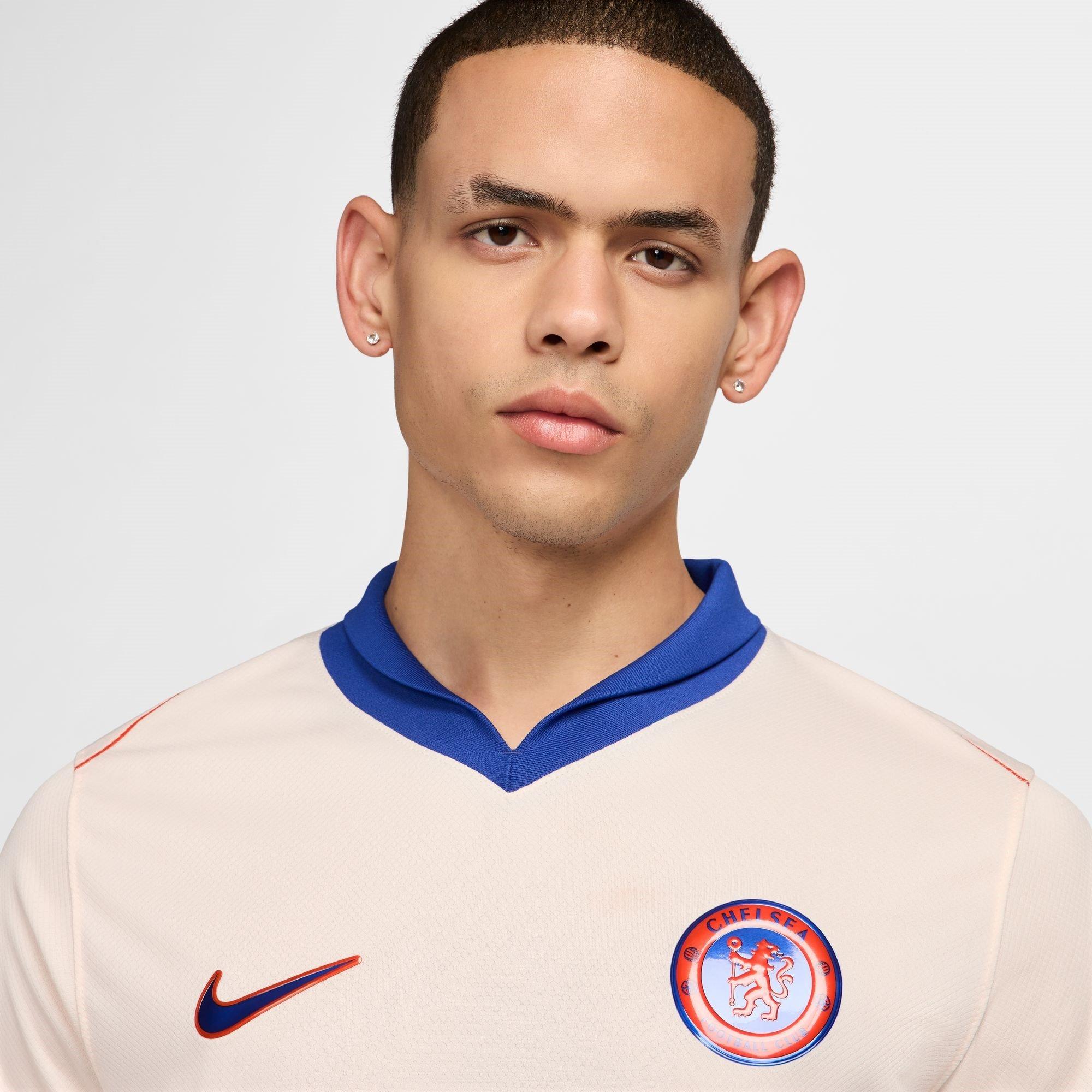 Cream/Orange - Nike - Chelsea Away Shirt 2024 2025 Adults - 9