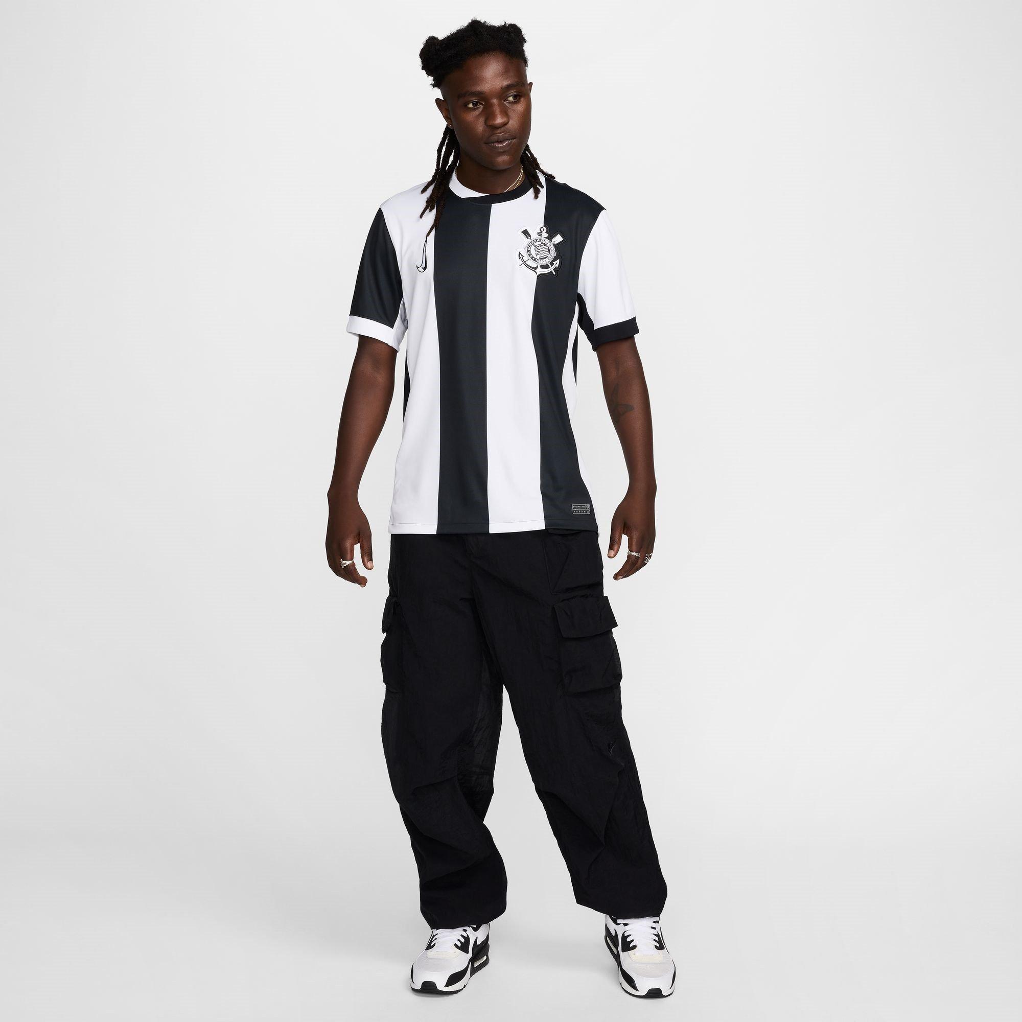 White - Nike - S.C. Corinthians Third Shirt 2024 2025 Adults - 8