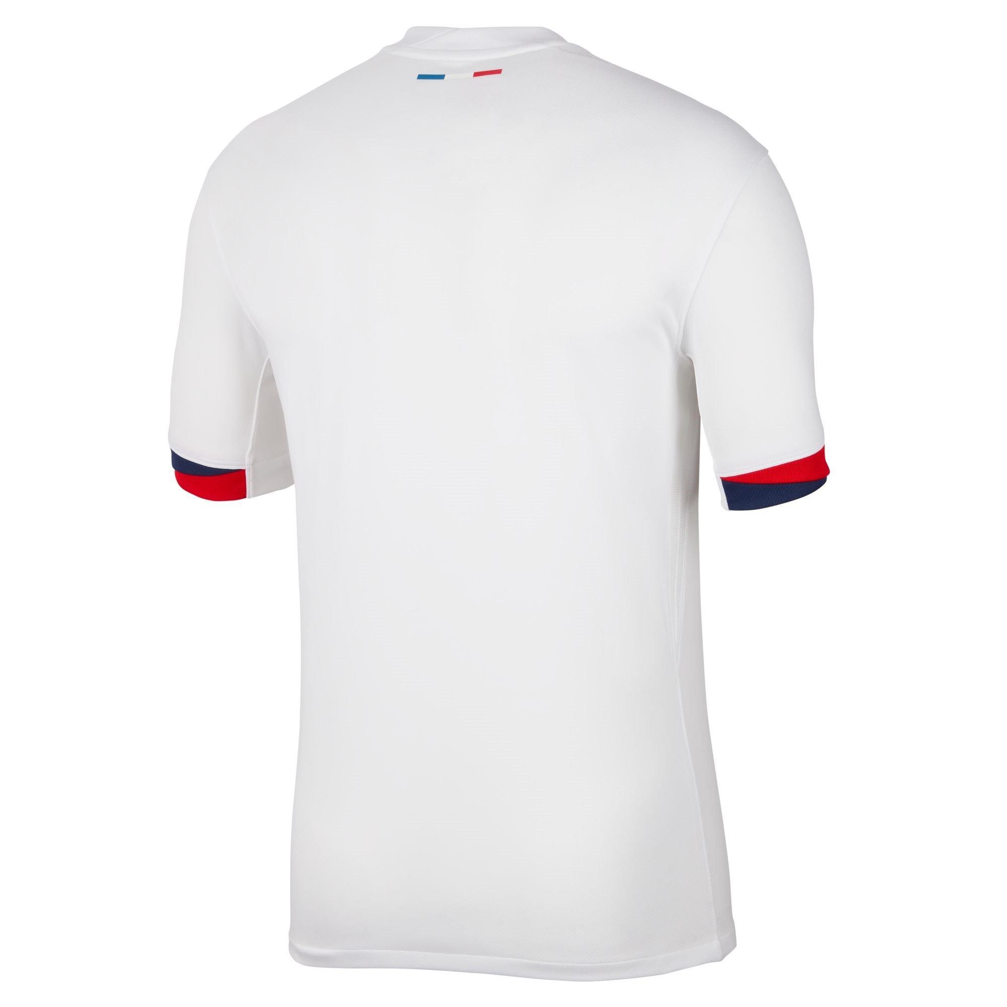 White - Nike - Paris Saint-Germain Away Shirt 2024 2025 Adults - 2