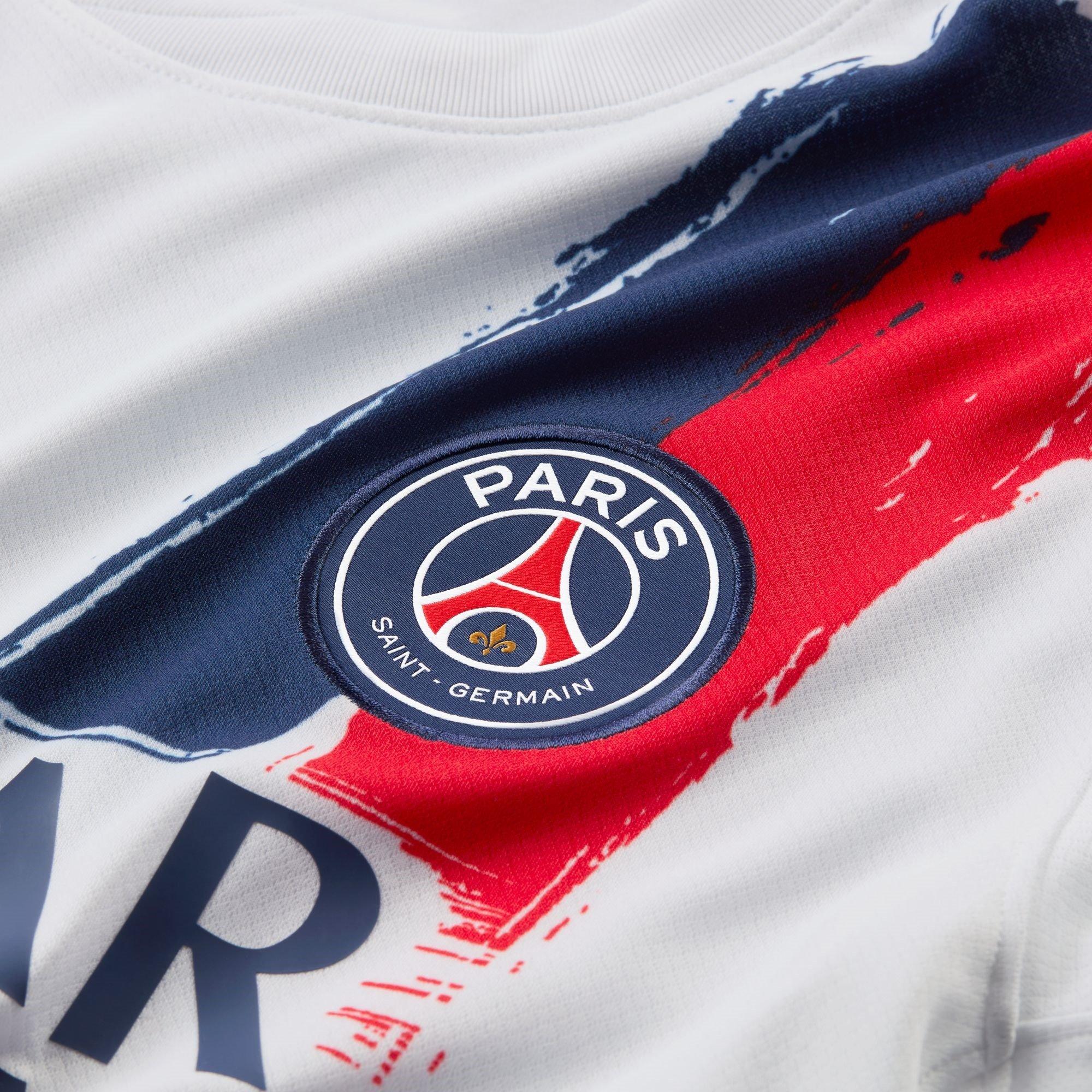 White - Nike - Paris Saint-Germain Away Shirt 2024 2025 Adults - 11
