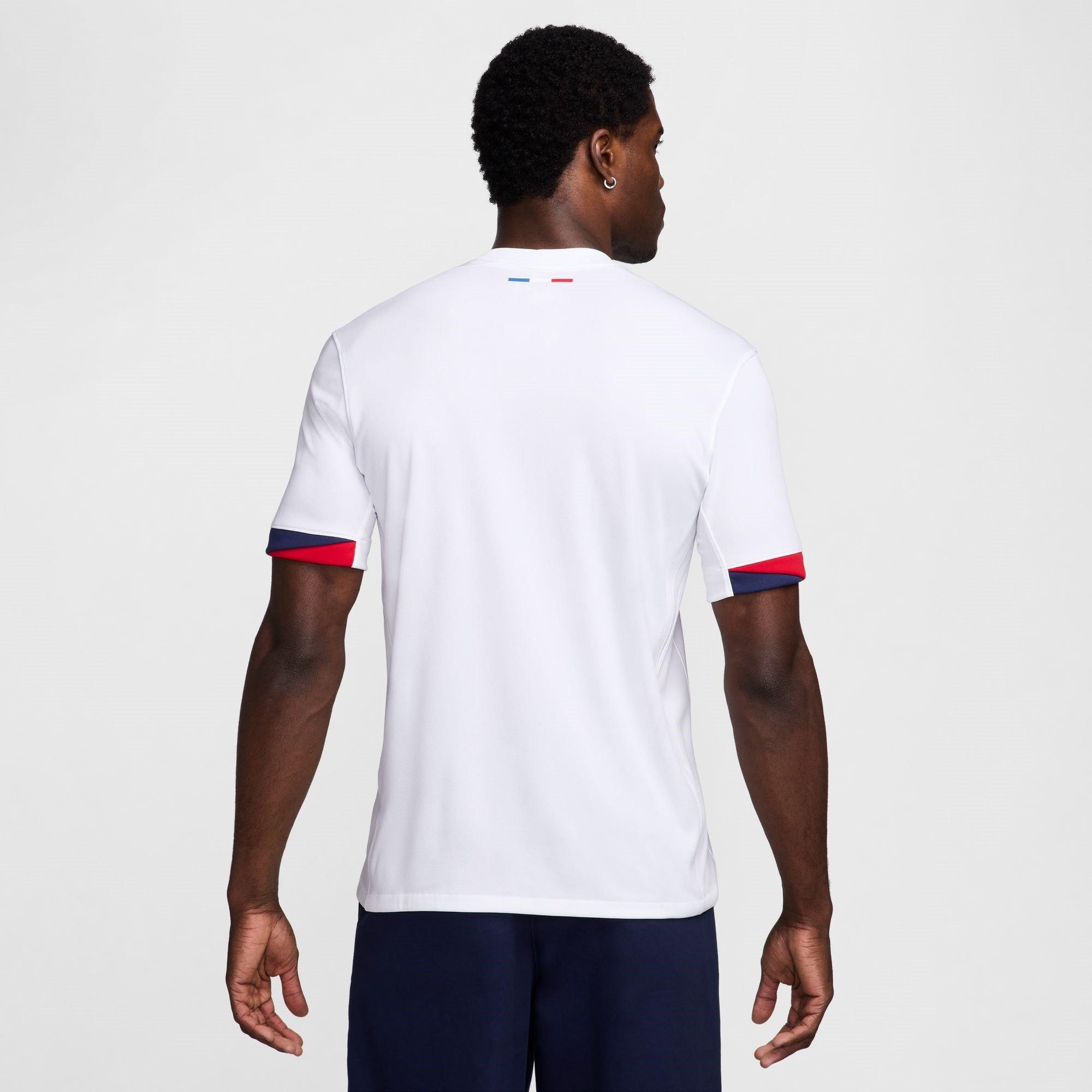 White - Nike - Paris Saint-Germain Away Shirt 2024 2025 Adults - 4