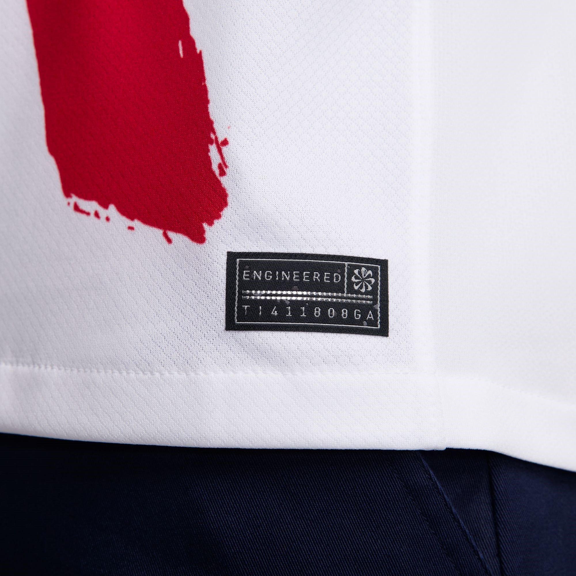 White - Nike - Paris Saint-Germain Away Shirt 2024 2025 Adults - 9