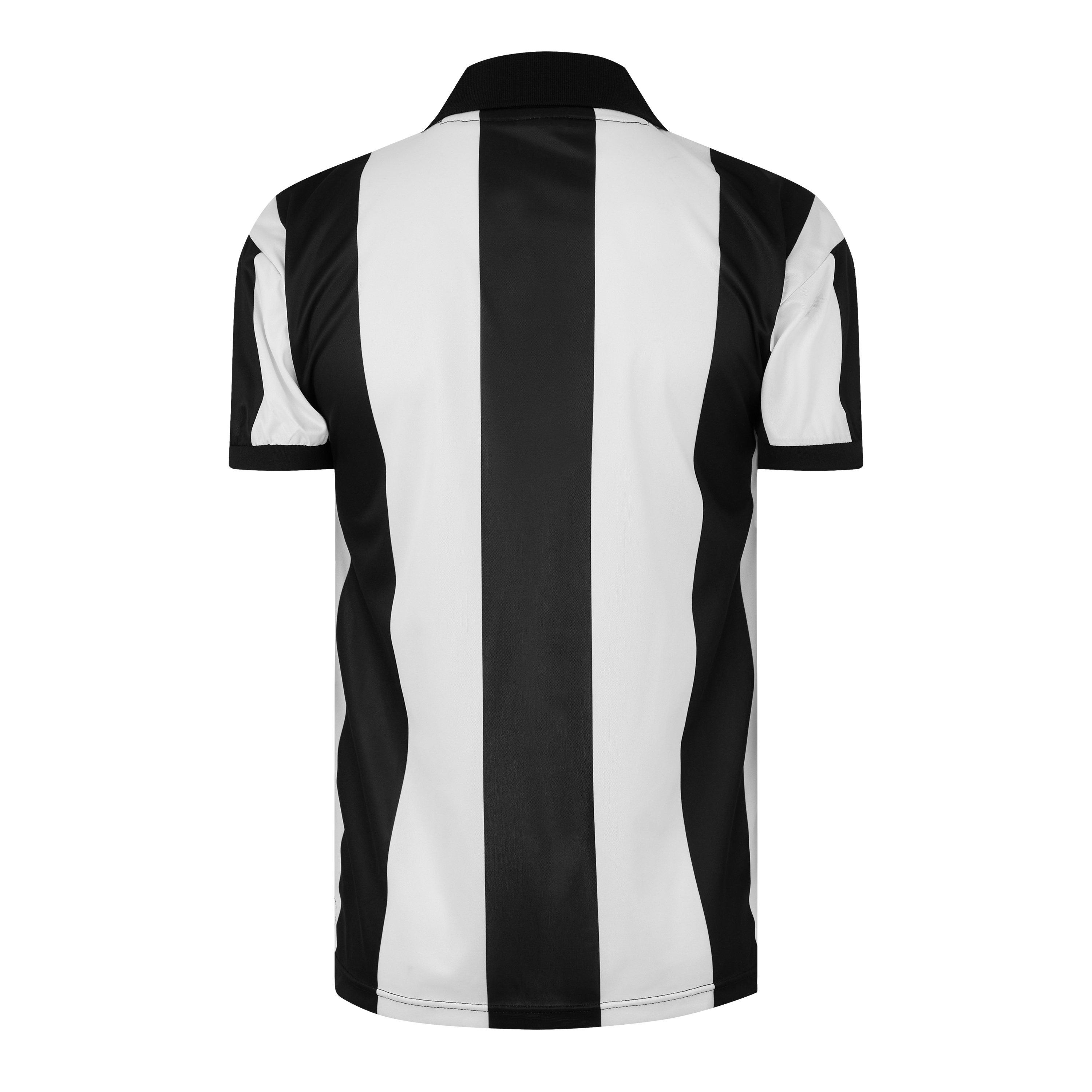 Schwarz/Weiß - Score Draw - Newcastle United 1982 Home Shirt Adults - 6