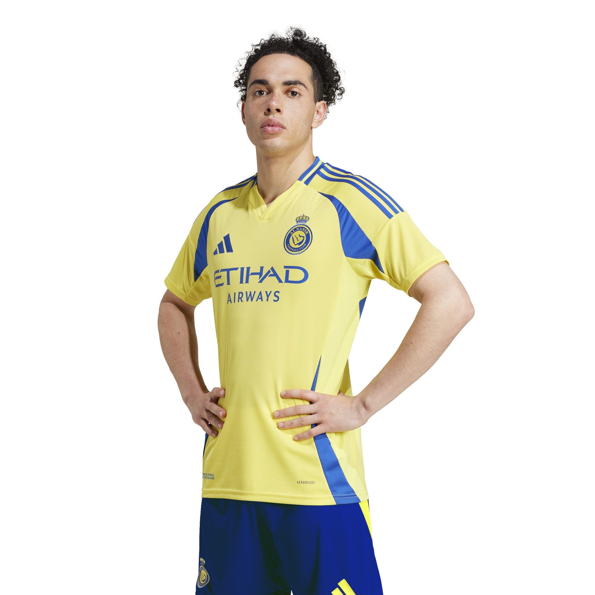 Gelb/Blau - adidas - Al Nassr Home Shirt 2024 2025 Adults - 3
