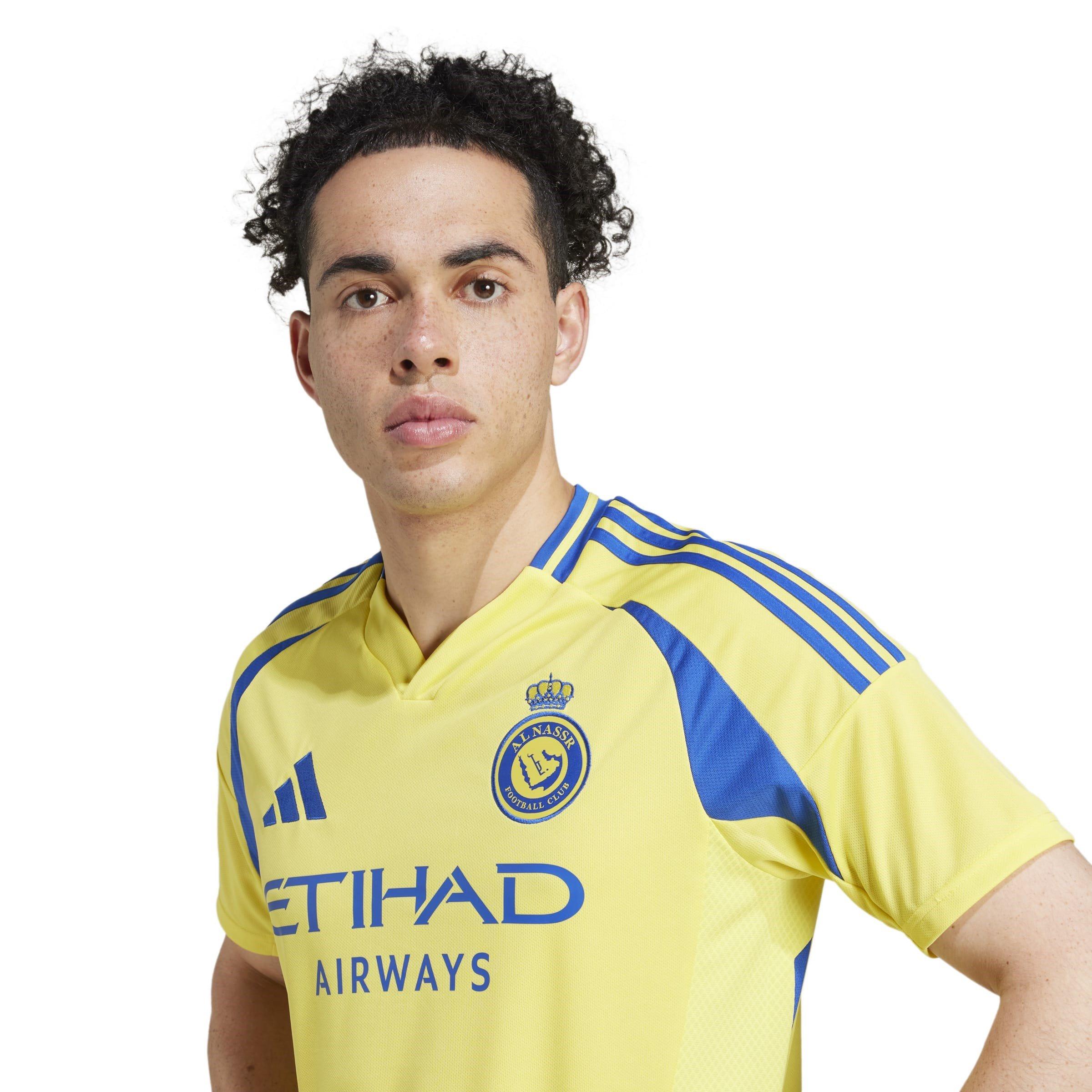Gelb/Blau - adidas - Al Nassr Home Shirt 2024 2025 Adults - 5