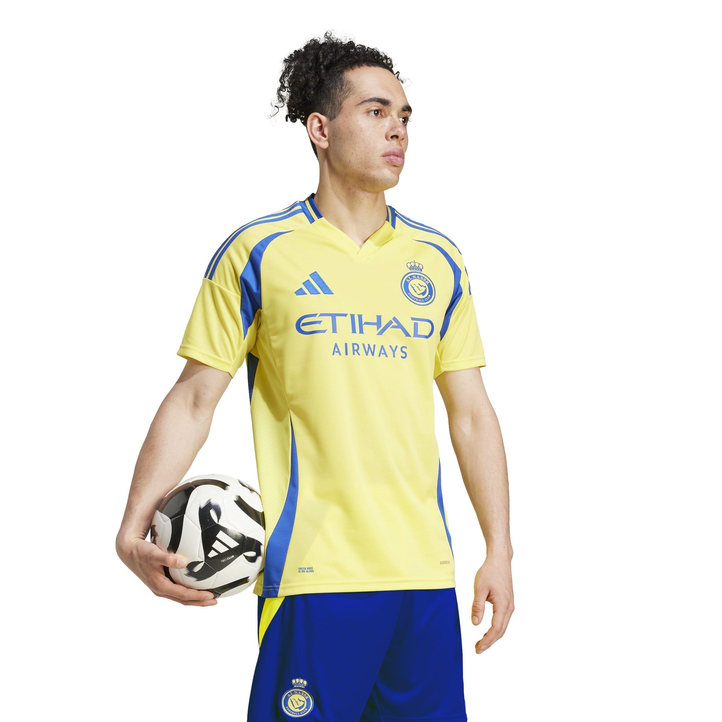 Gelb/Blau - adidas - Al Nassr Home Shirt 2024 2025 Adults - 7