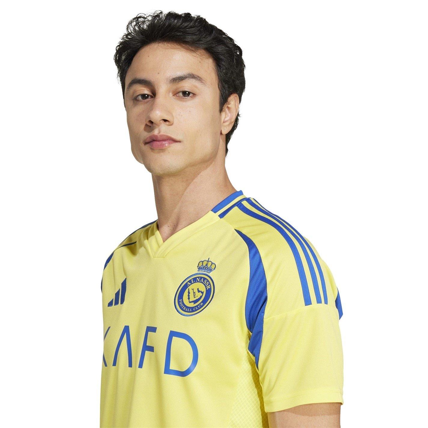Žuto/Plavo - adidas - Al Nassr Ronaldo Home Shirt 2024 2025 Adults - 5