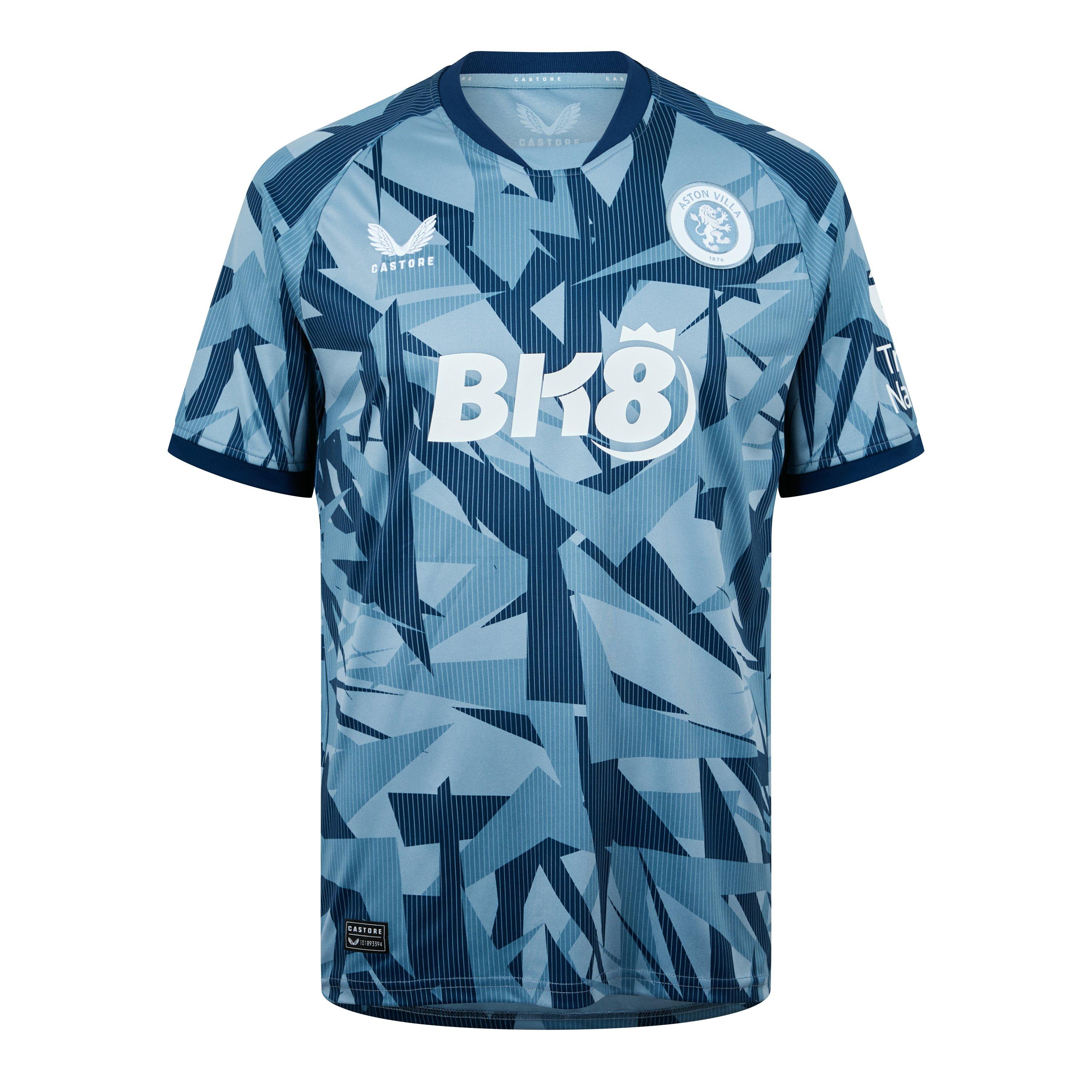 Sombra azul - Castore - Aston Villa Third Shirt 2023 2024 Adults - 1