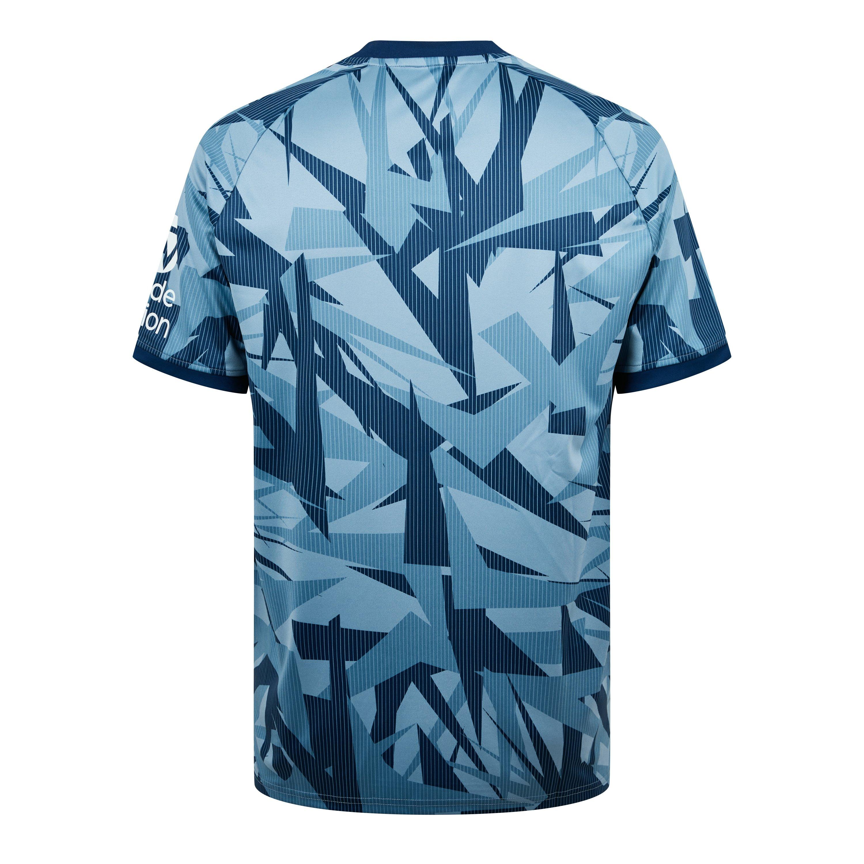 Blue Shadow - Castore - Aston Villa Third Shirt 2023 2024 Adults - 2