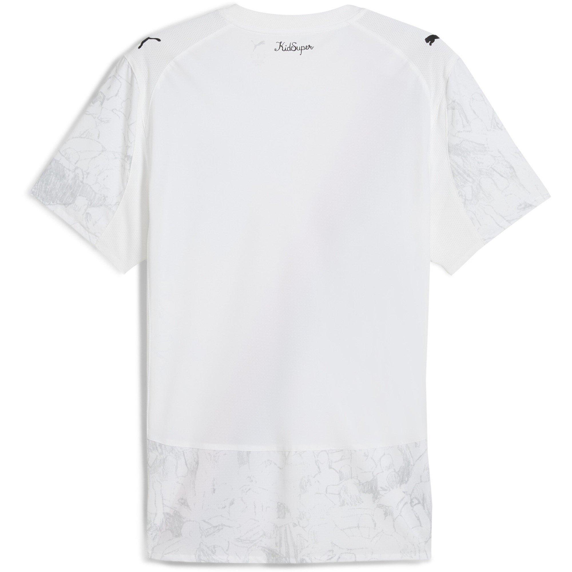 White/Black - Puma - x KidsSuper Manchester City Authentic Away Shirt 2025 2026 Mens - 2