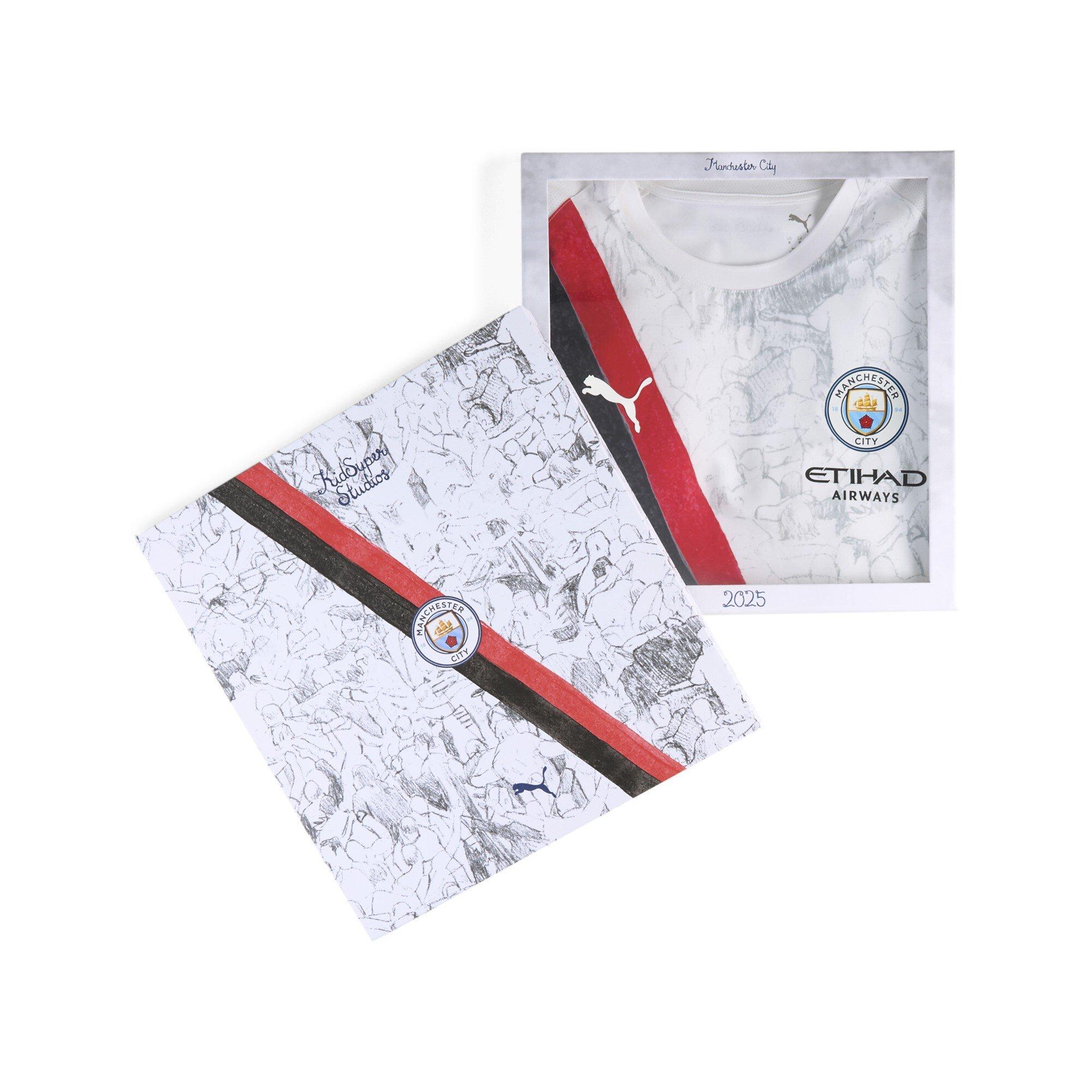 White/Black - Puma - x KidsSuper Manchester City Authentic Away Shirt 2025 2026 Mens - 10