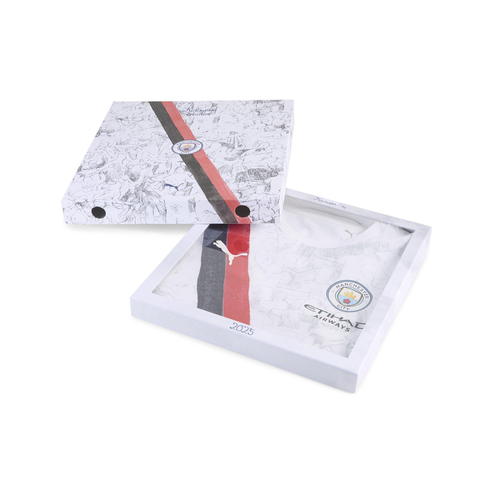 White/Black - Puma - x KidsSuper Manchester City Authentic Away Shirt 2025 2026 Mens - 11