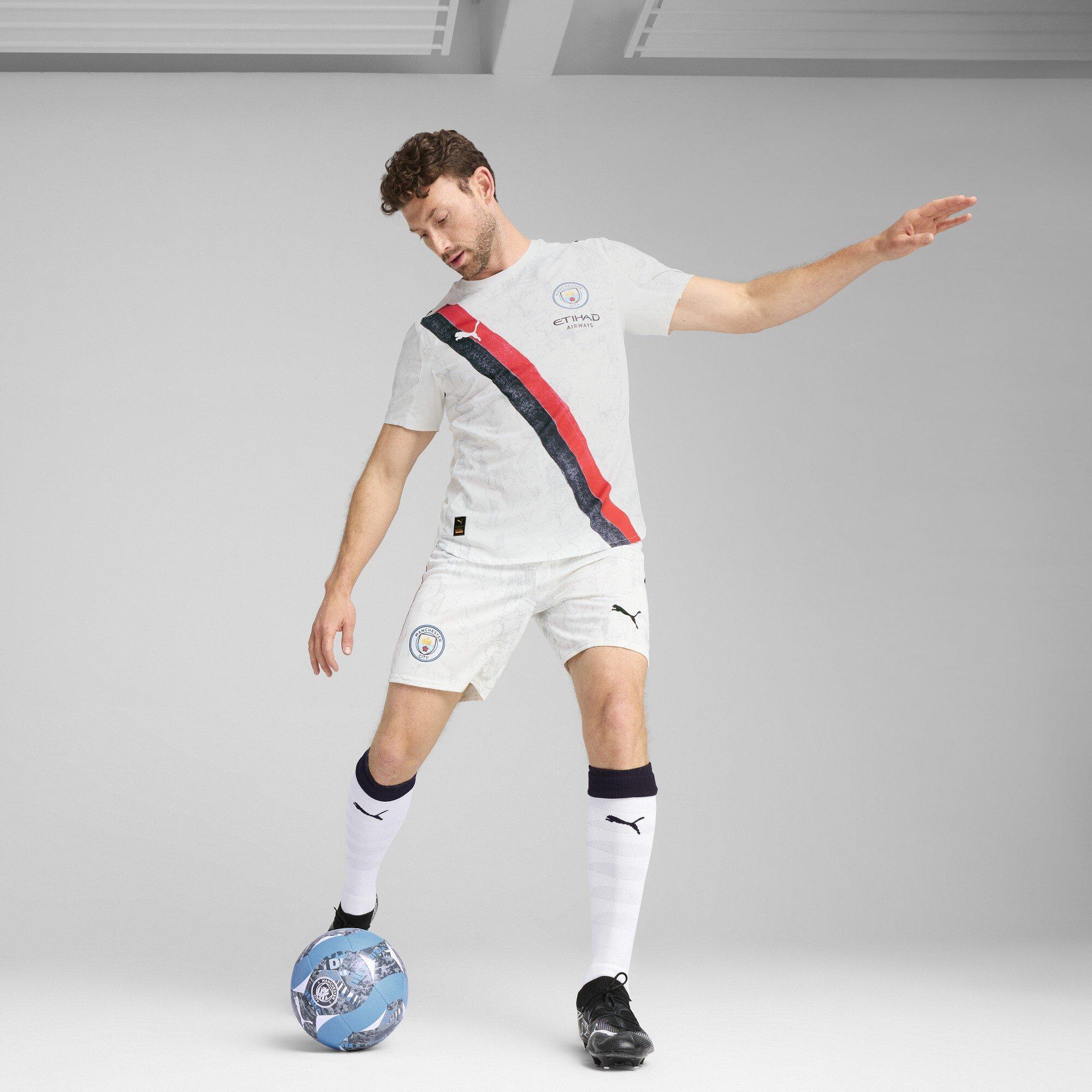 White/Black - Puma - x KidsSuper Manchester City Authentic Away Shirt 2025 2026 Mens - 7