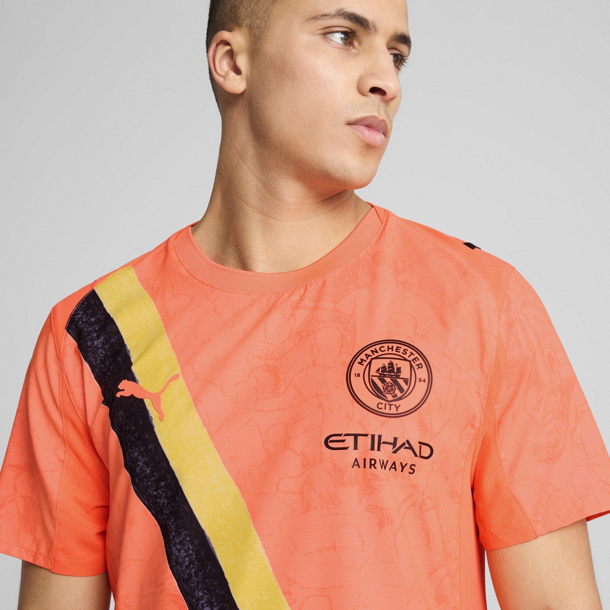 Neon Sonne - Puma - x KidsSuper Manchester City Authentic Away Shirt 2025 2026 Mens - 5