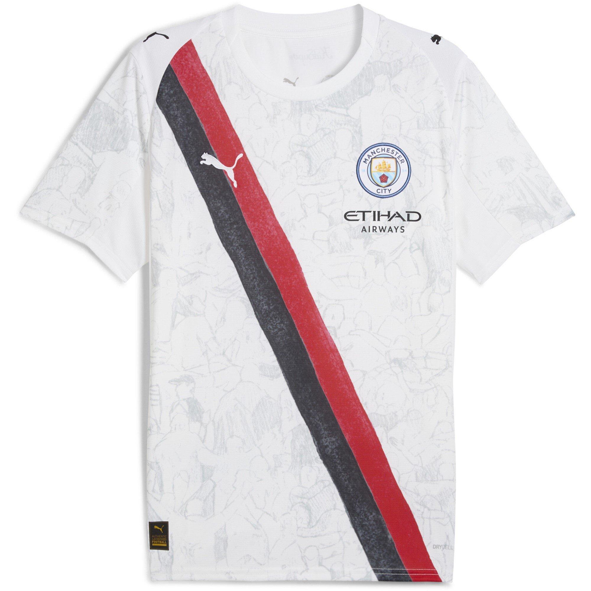White/Black - Puma - x KidsSuper Manchester City Shirt 2025 2026 Mens - 1