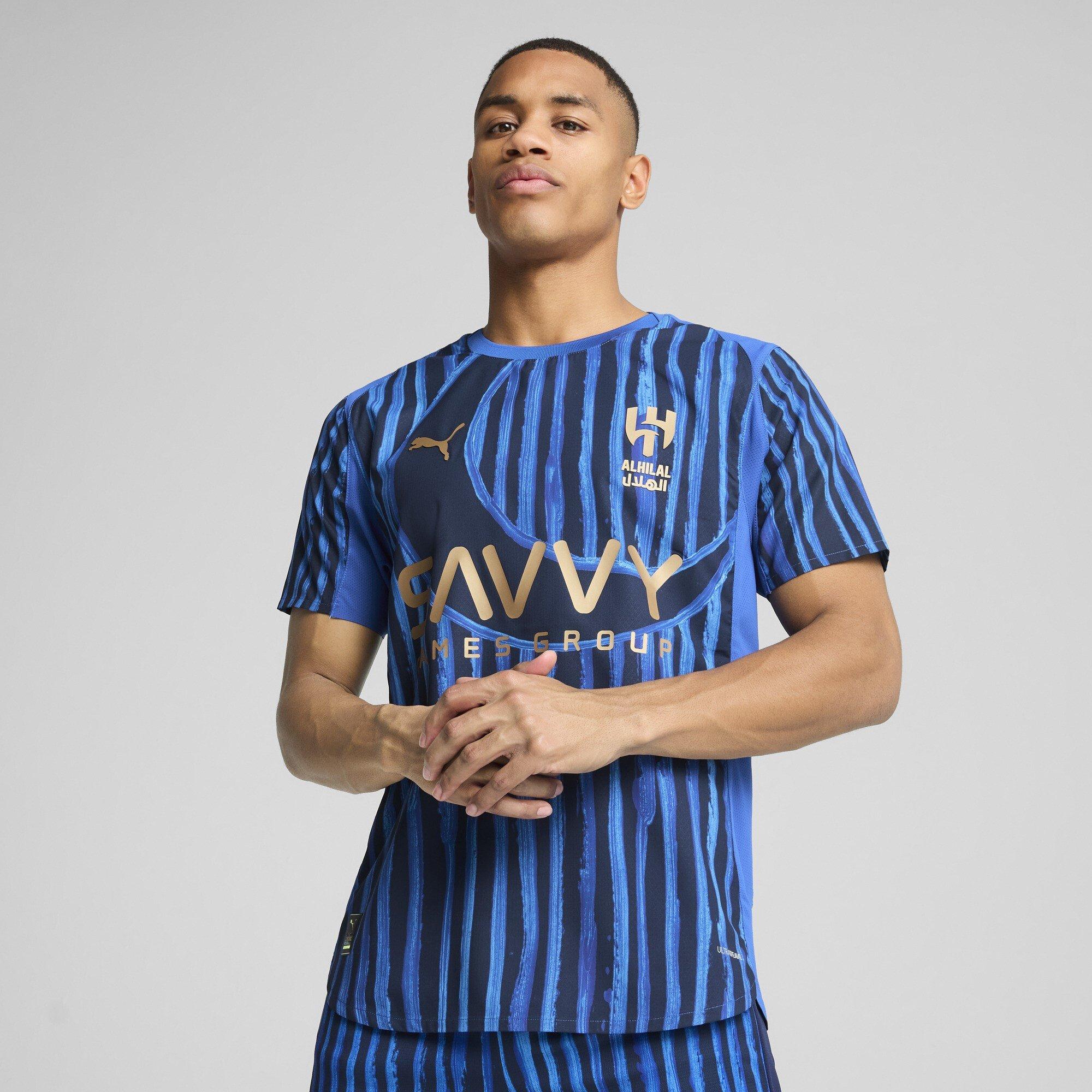 Blue/Navy - Puma - x KidsSuper Al Hilal Authentic Shirt 2025 2026 Adults - 3