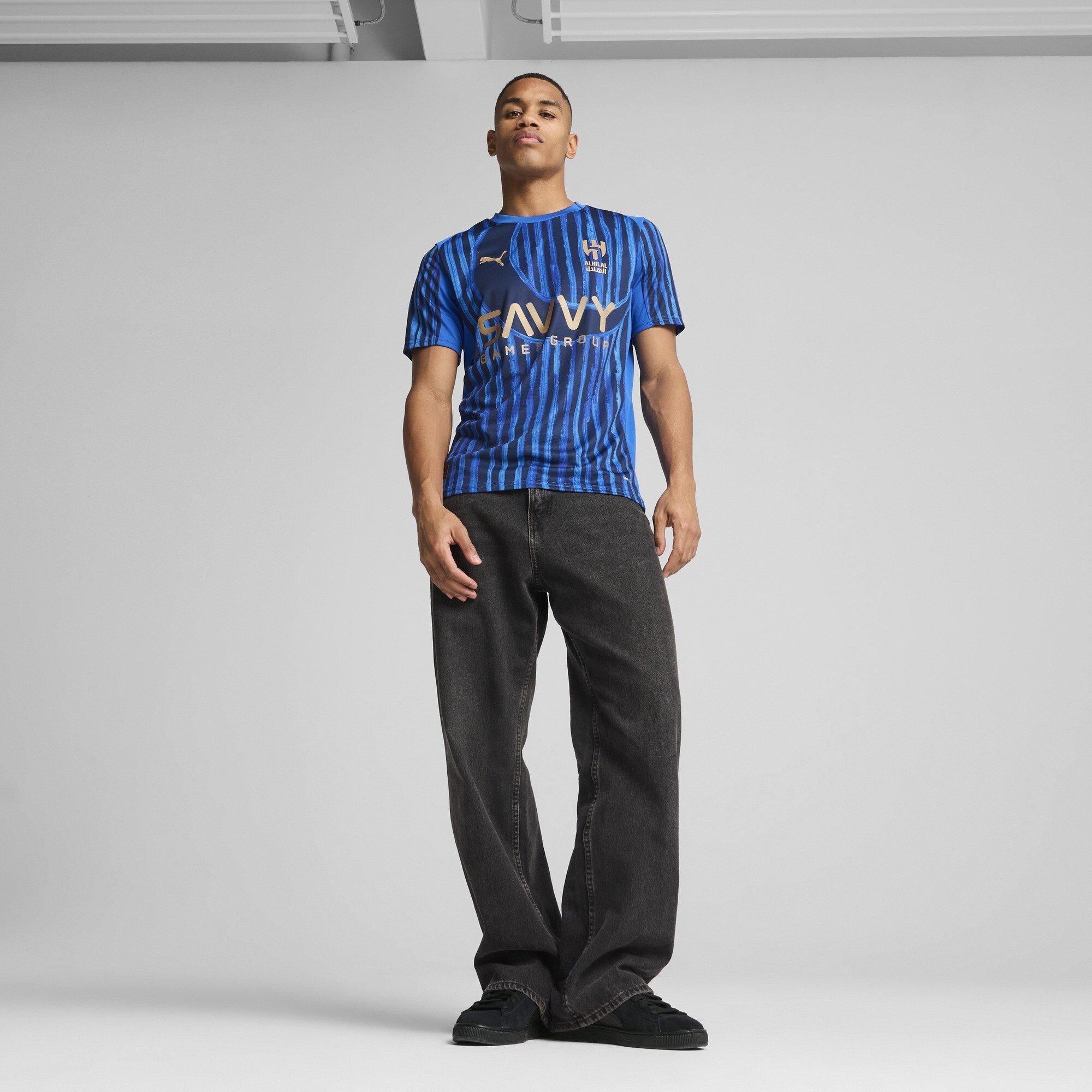 Blue/Navy - Puma - x KidsSuper Al Hilal Home Shirt 2025 2026 Adults - 7