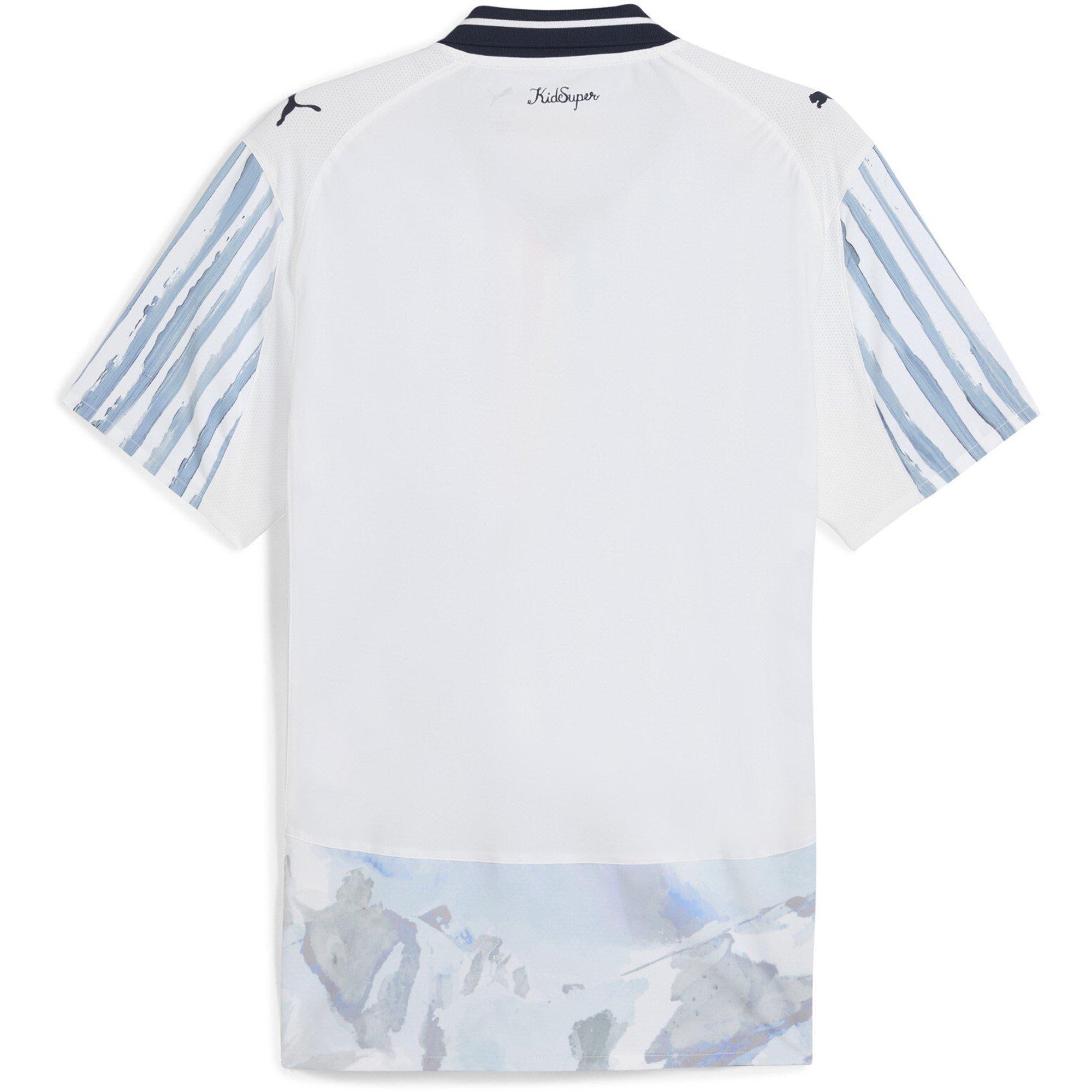 White/Navy - Puma - x KidsSuper Monterrey Authentic Home Shirt 2025 2026 Adults - 2