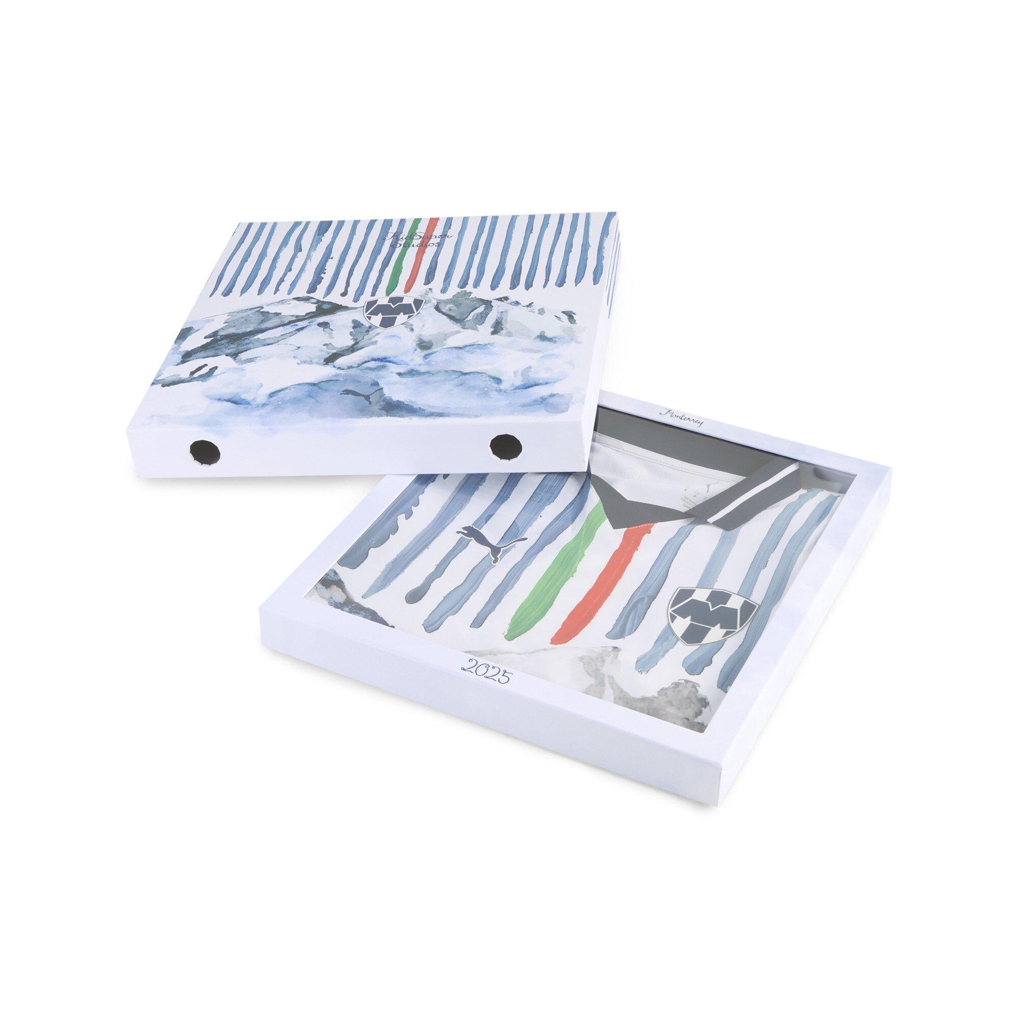 White/Navy - Puma - x KidsSuper Monterrey Authentic Home Shirt 2025 2026 Adults - 10