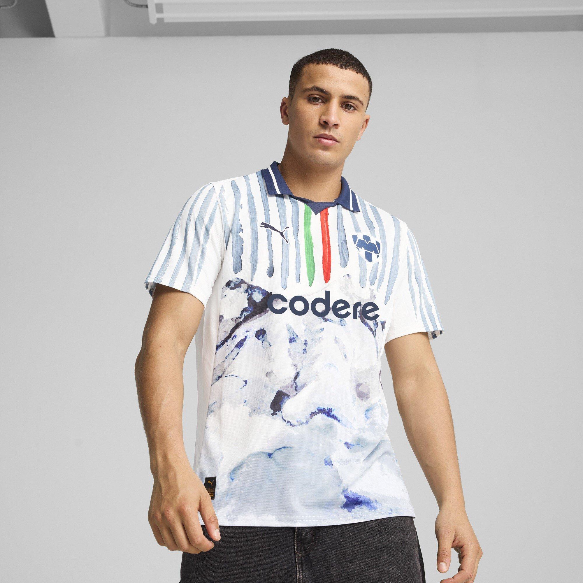 White/Navy - Puma - x KidsSuper Monterrey Home Shirt 2025 2026 Adults - 3