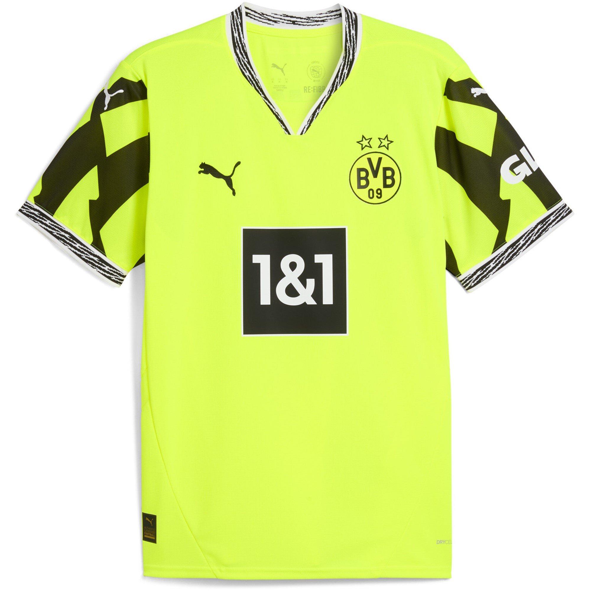 Yellow/Black - Puma - Borussia Dortmund Anniversary Home Shirt Adults - 1