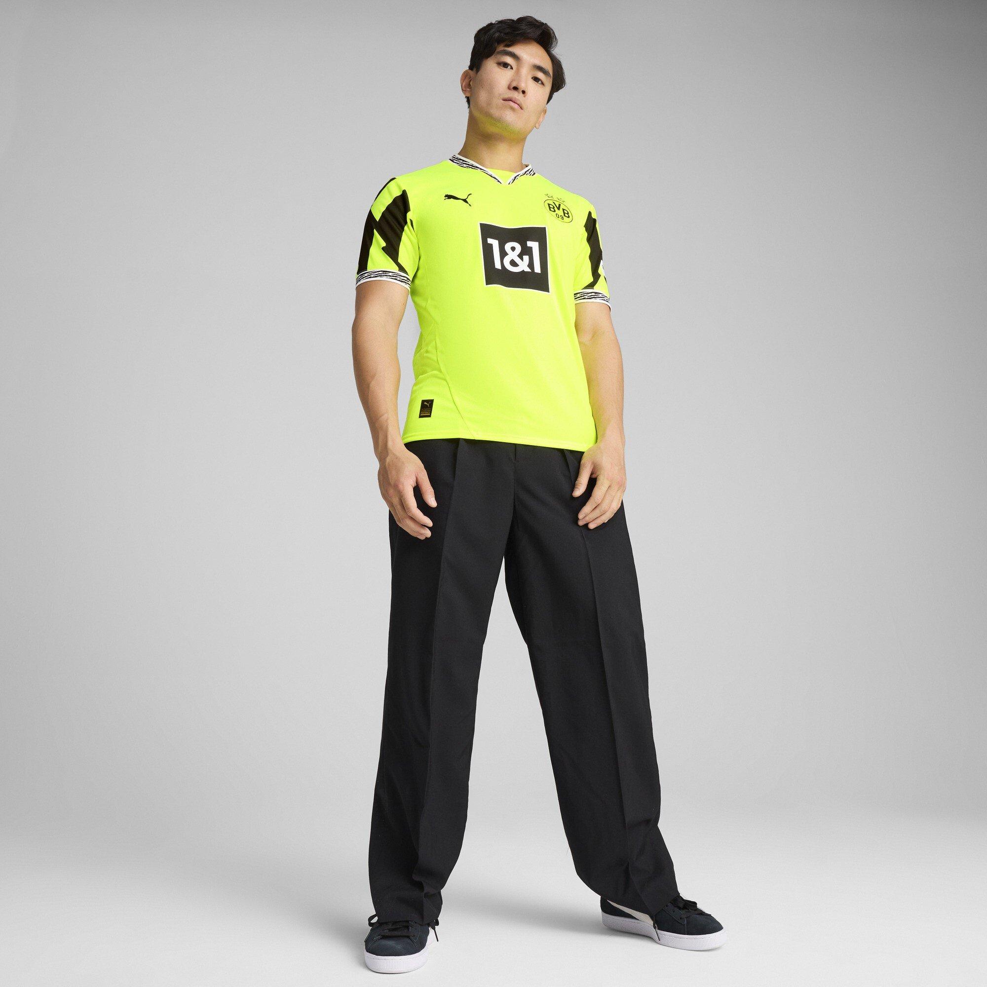 Gelb/Schwarz - Puma - Borussia Dortmund Anniversary Home Shirt Adults - 4