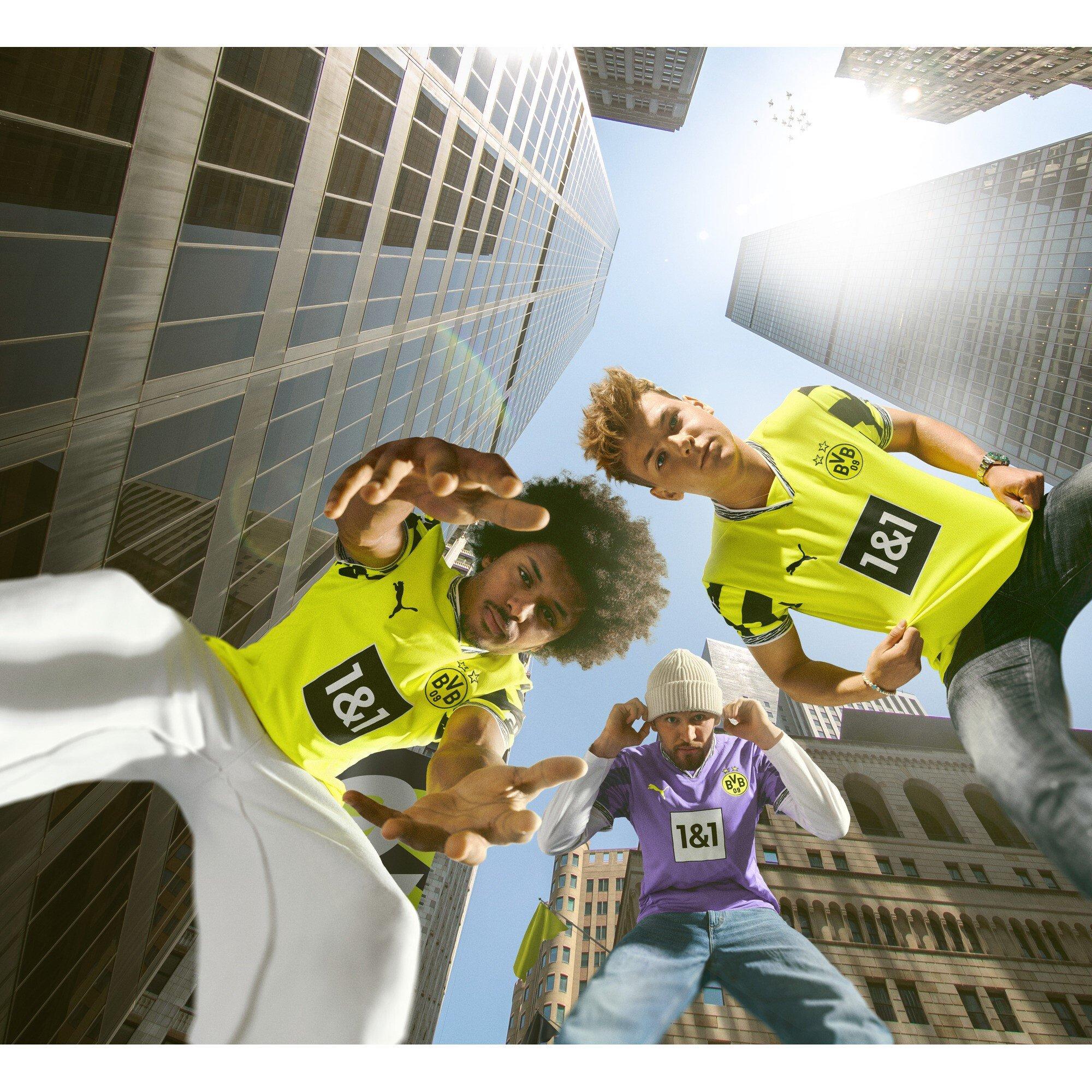 Gelb/Schwarz - Puma - Borussia Dortmund Anniversary Home Shirt Adults - 7