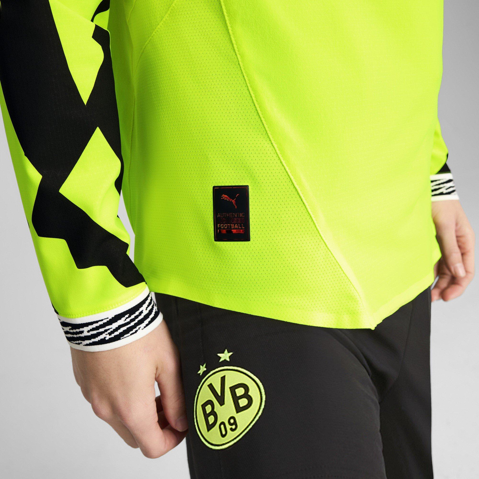 Giallo/Nero - Puma - Borussia Dortmund Anniversary Long Sleeve Home Shirt Adults - 6