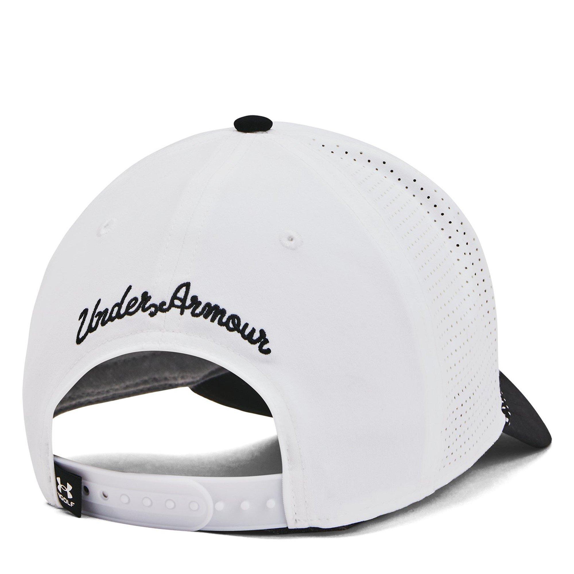 White - Under Armour - Men's Drive Rope Golf Cap - 2