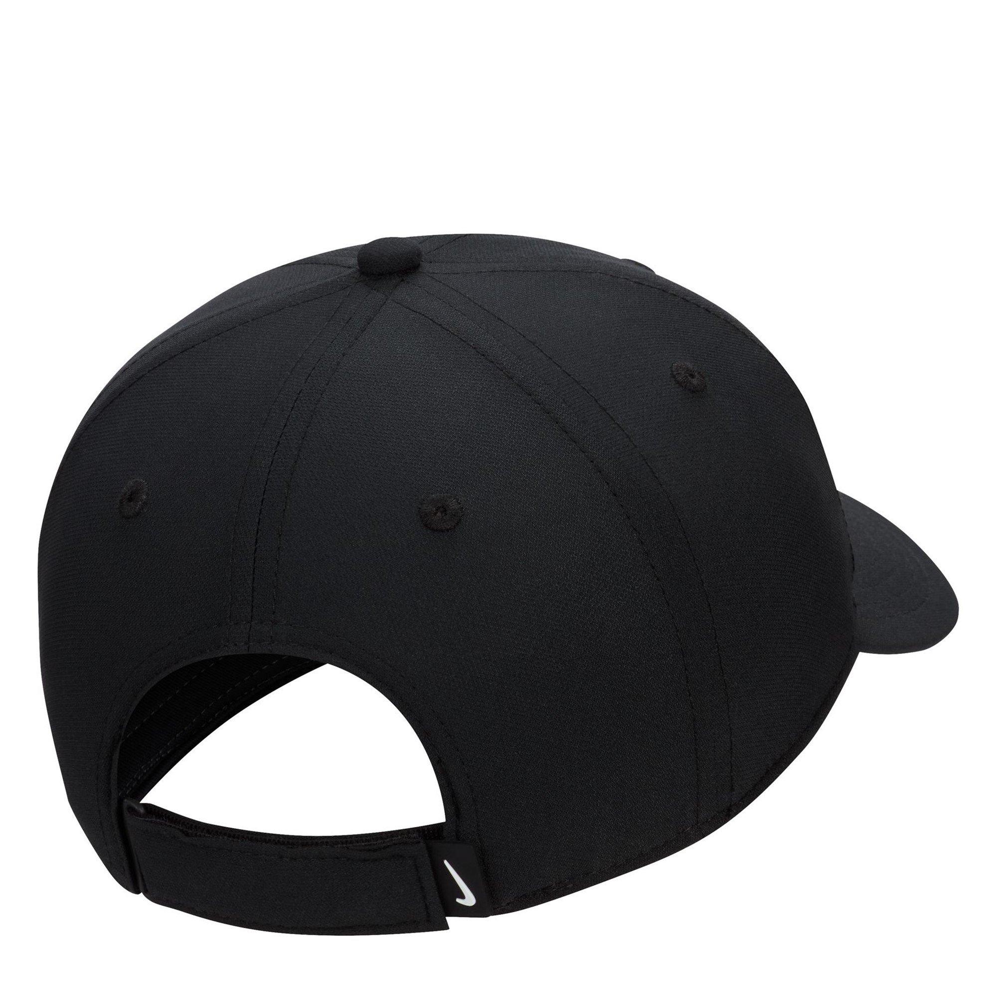Black/White - Nike - Dri-FIT Club Structured Swoosh Cap - 2