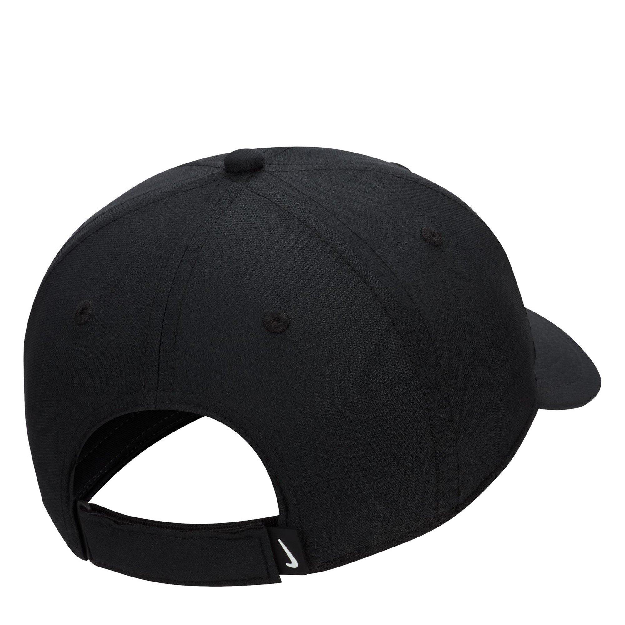 Black/White - Nike - Dri-FIT Club Structured Swoosh Cap - 2