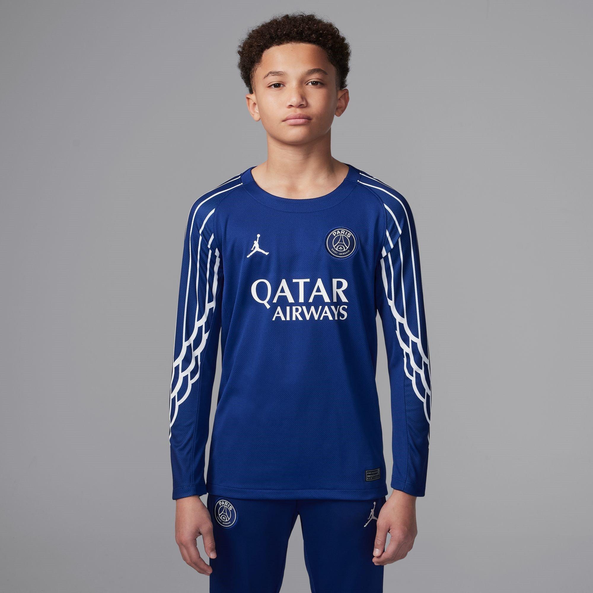 Blau/Phantom - Nike - Paris Saint-Germain Fourth Shirt 2024 2025 Juniors - 3
