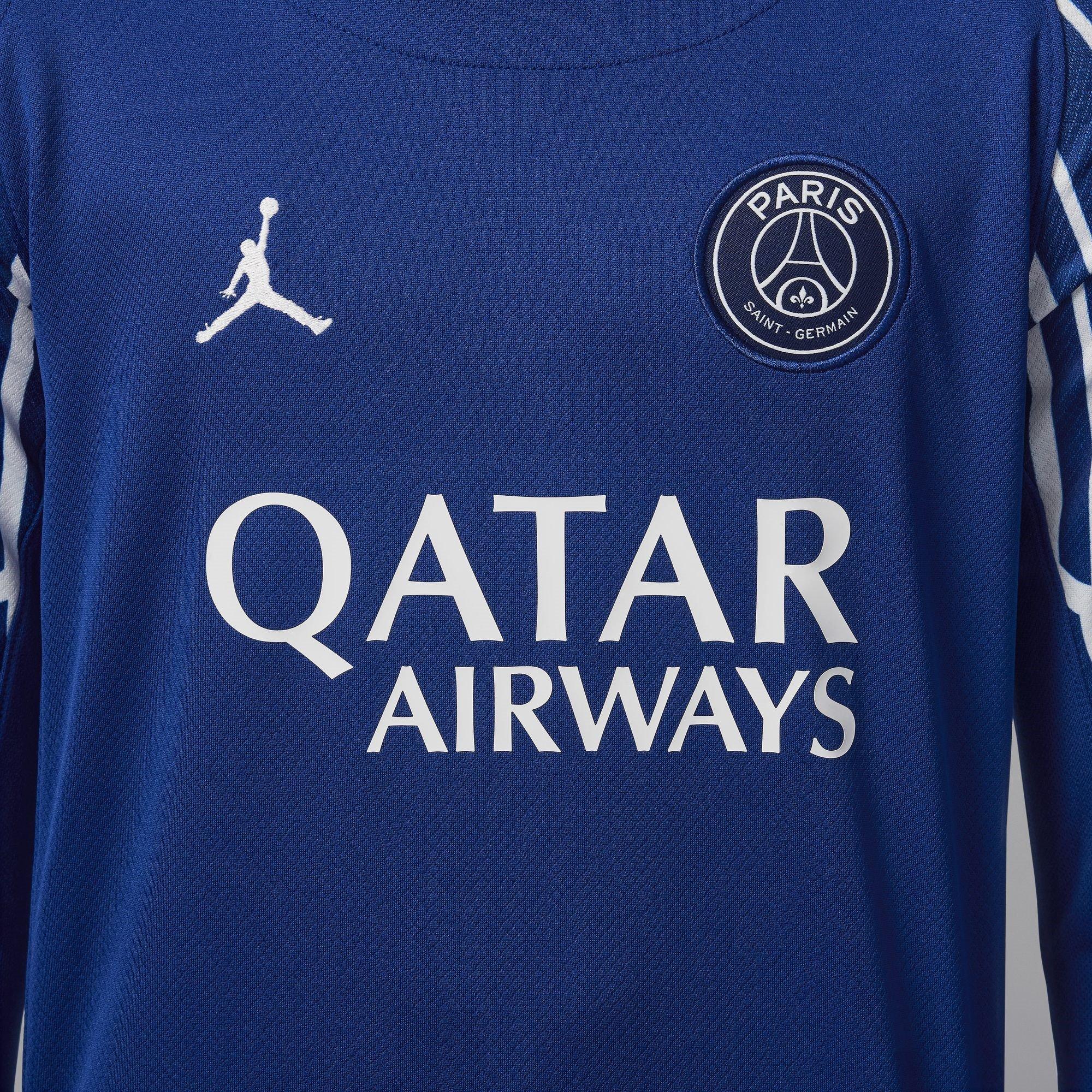 Blau/Phantom - Nike - Paris Saint-Germain Fourth Shirt 2024 2025 Juniors - 6
