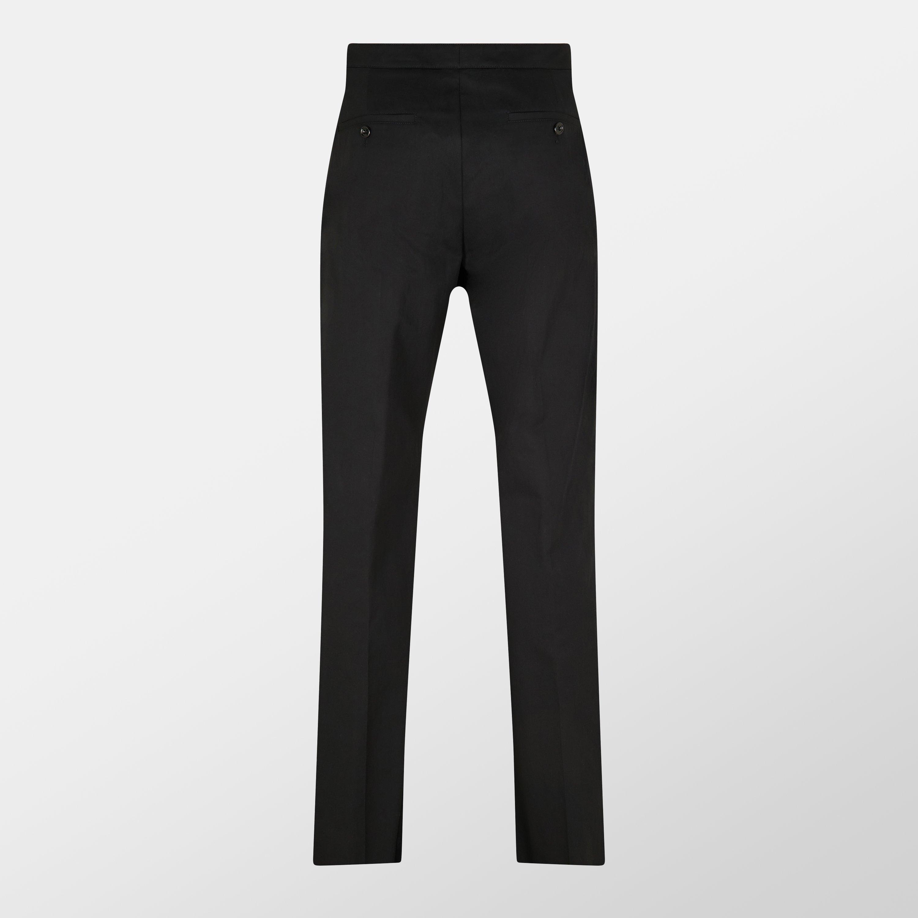 Black - Alexander McQueen - Men's Buckle Tapered Trousers - 6
