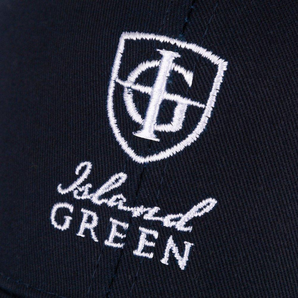 Navy - Island Green - Golf Performance Baseball Cap Mens - 5