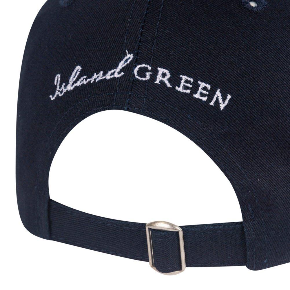 Navy - Island Green - Golf Performance Baseball Cap Mens - 6
