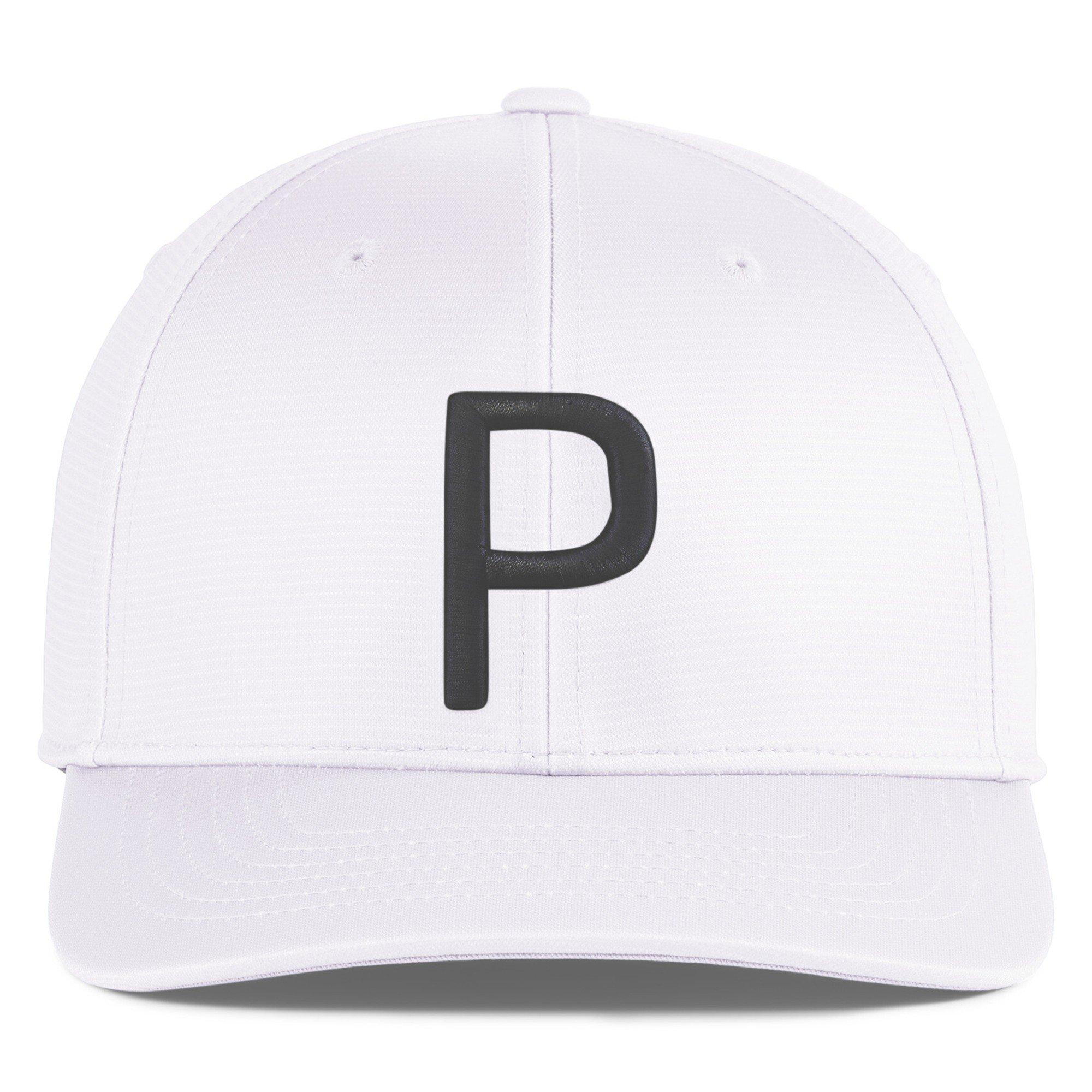 Black/White - Puma - P Cap Golf Mens - 4