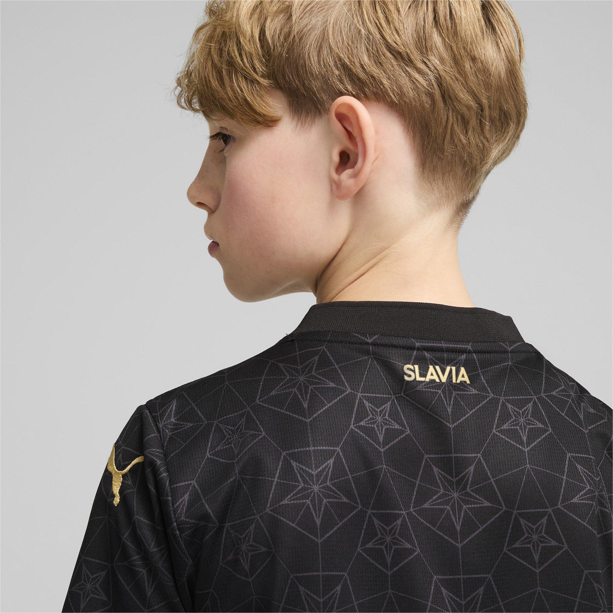 Nero - Puma - Slavia Prague Away Shirt 2024 2025 Juniors - 3