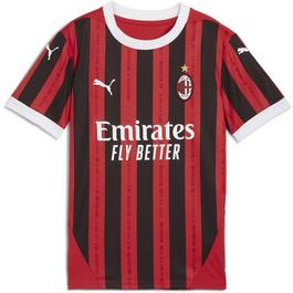 Puma AC Milan Home Shirt 2024 2025 Juniors