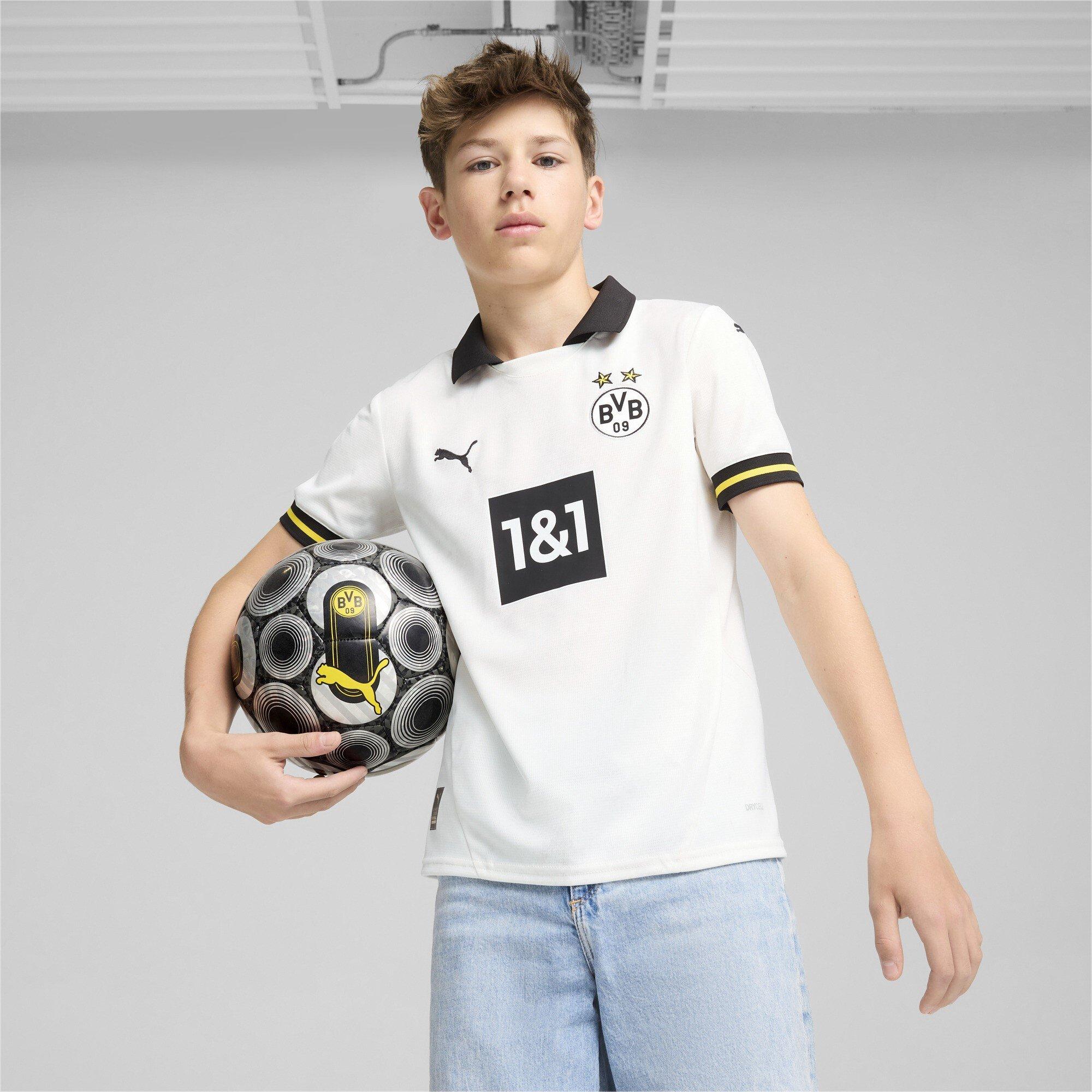 Weiß - Puma - Borussia Dortmund Third Shirt 2024 2025 Juniors - 2