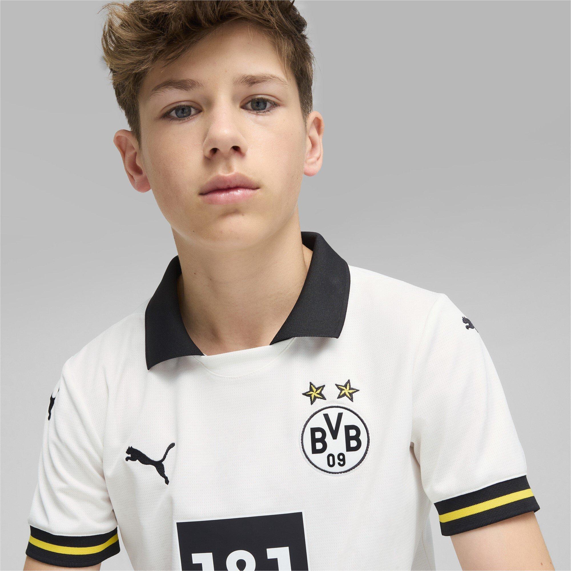 Weiß - Puma - Borussia Dortmund Third Shirt 2024 2025 Juniors - 3