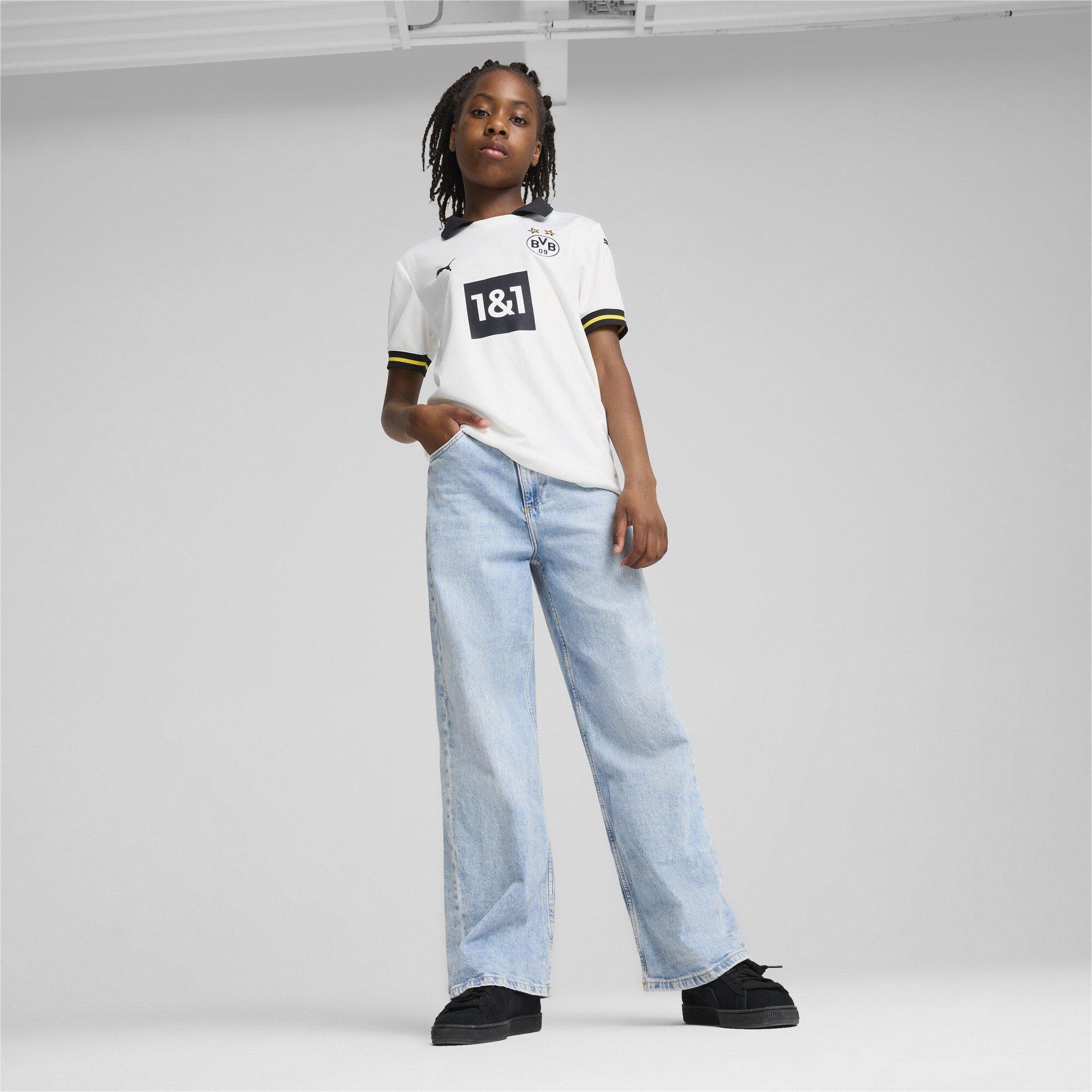 Weiß - Puma - Borussia Dortmund Third Shirt 2024 2025 Juniors - 4